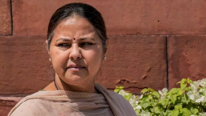 Lalu Prasads MP daughter Misa Bharti questioned by Enforcement Directorate in railways land-for-jobs money laundering case