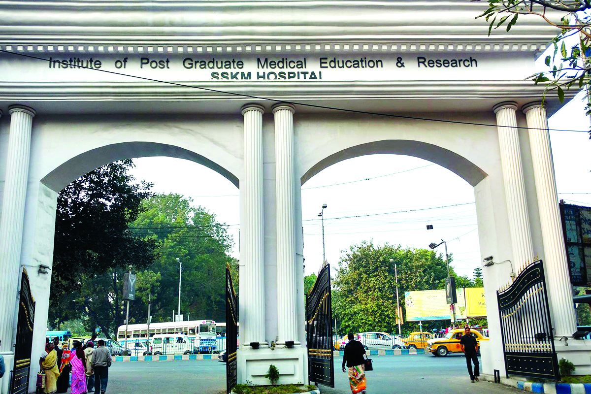 Over 20L treated at SSKM Hopital’s OPD in a year Over 20L treated at SSKM Hopital’s OPD in a year