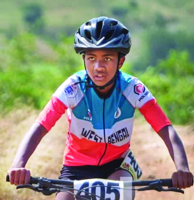 Darj boy pedals to success, bags gold in Nat’l Mountain Bike Championship