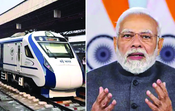 PM to flag off Vande Bharat in Madhya Pradesh on April 1 PM to flag off Vande Bharat in Madhya Pradesh on April 1