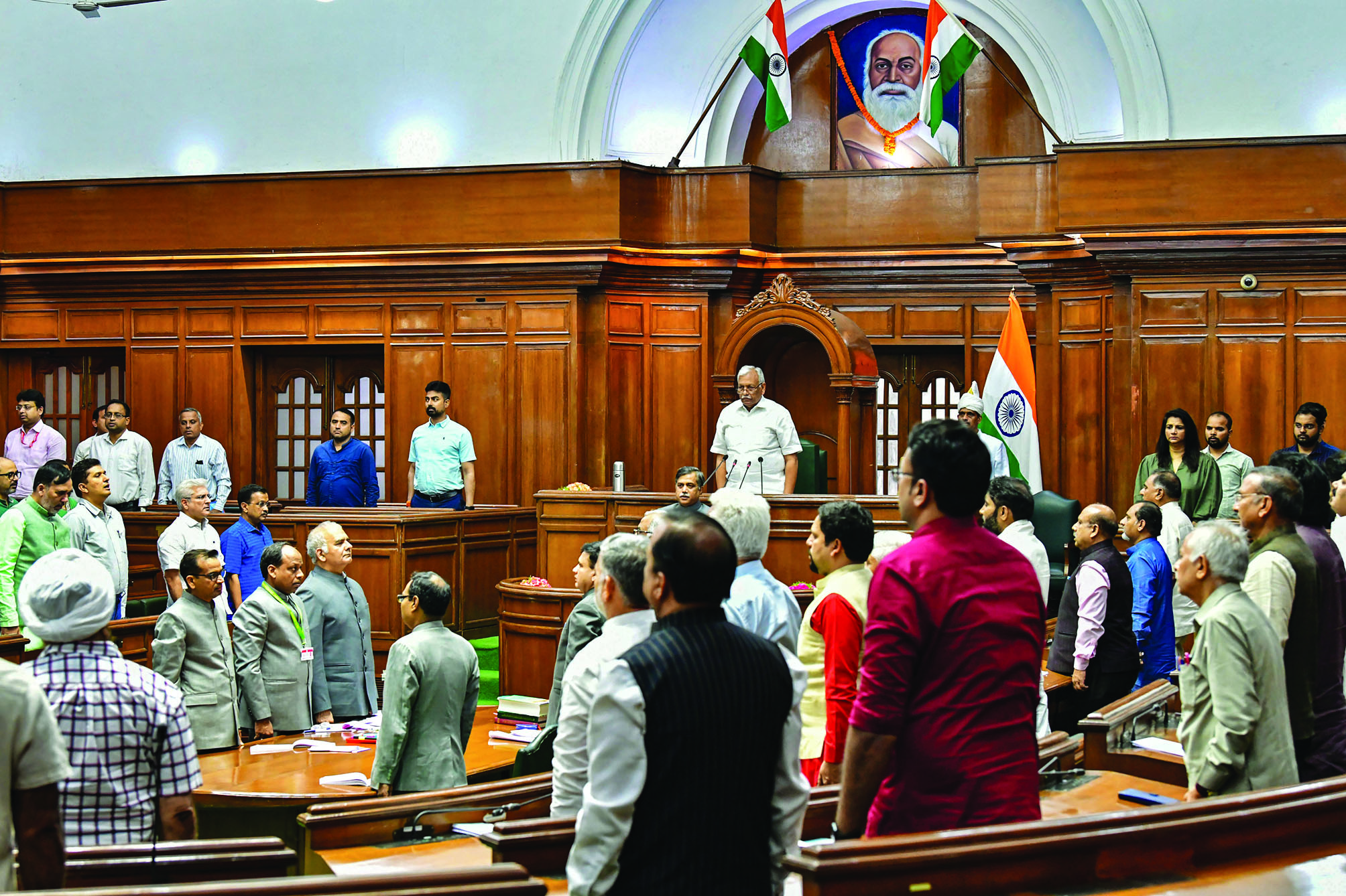 AAP MLAs target Delhi L-G over IP college incident AAP MLAs target Delhi L-G over IP college incident