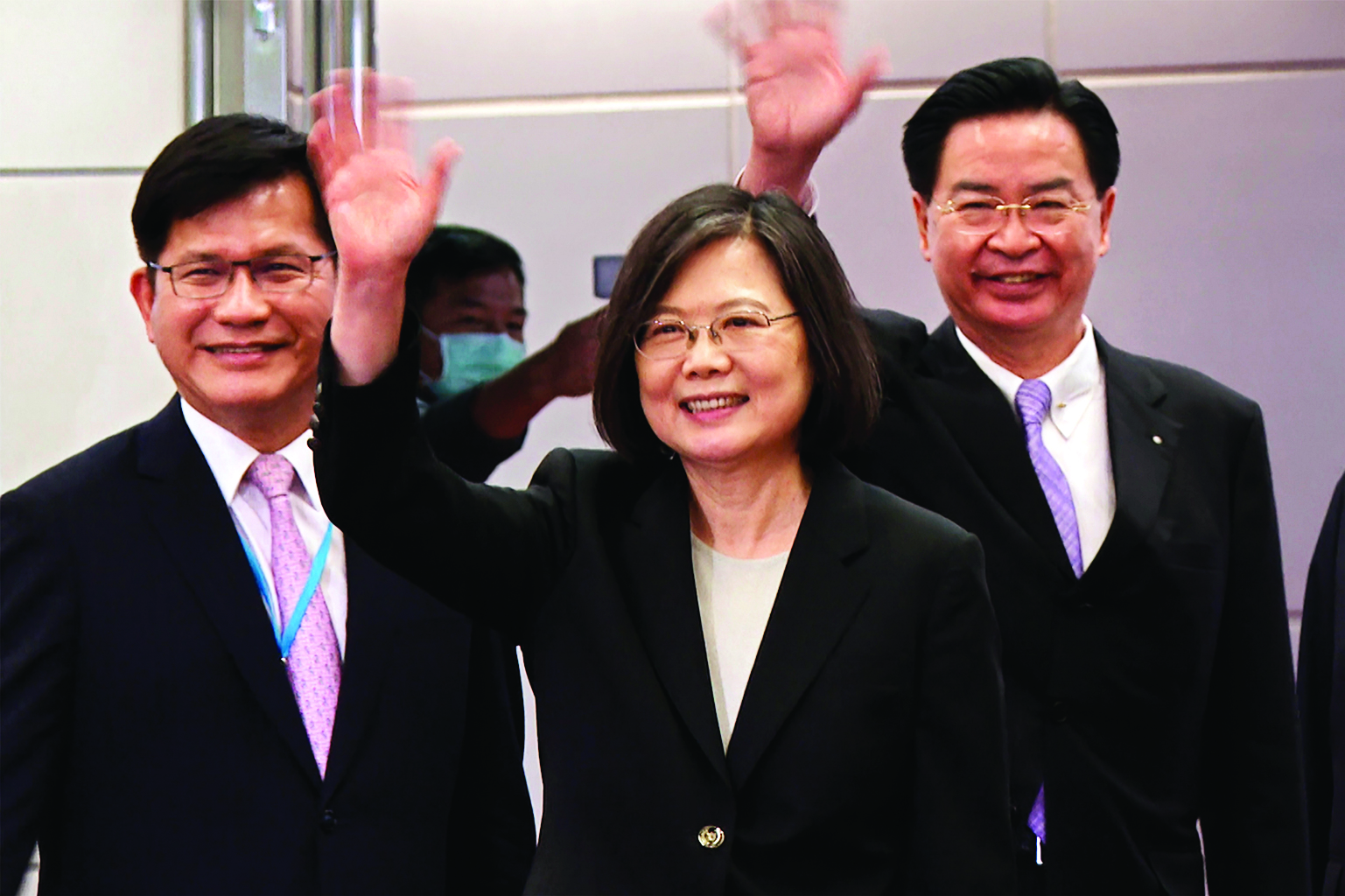 Beijing renews warnings as Taiwan’s Tsai stops over in US