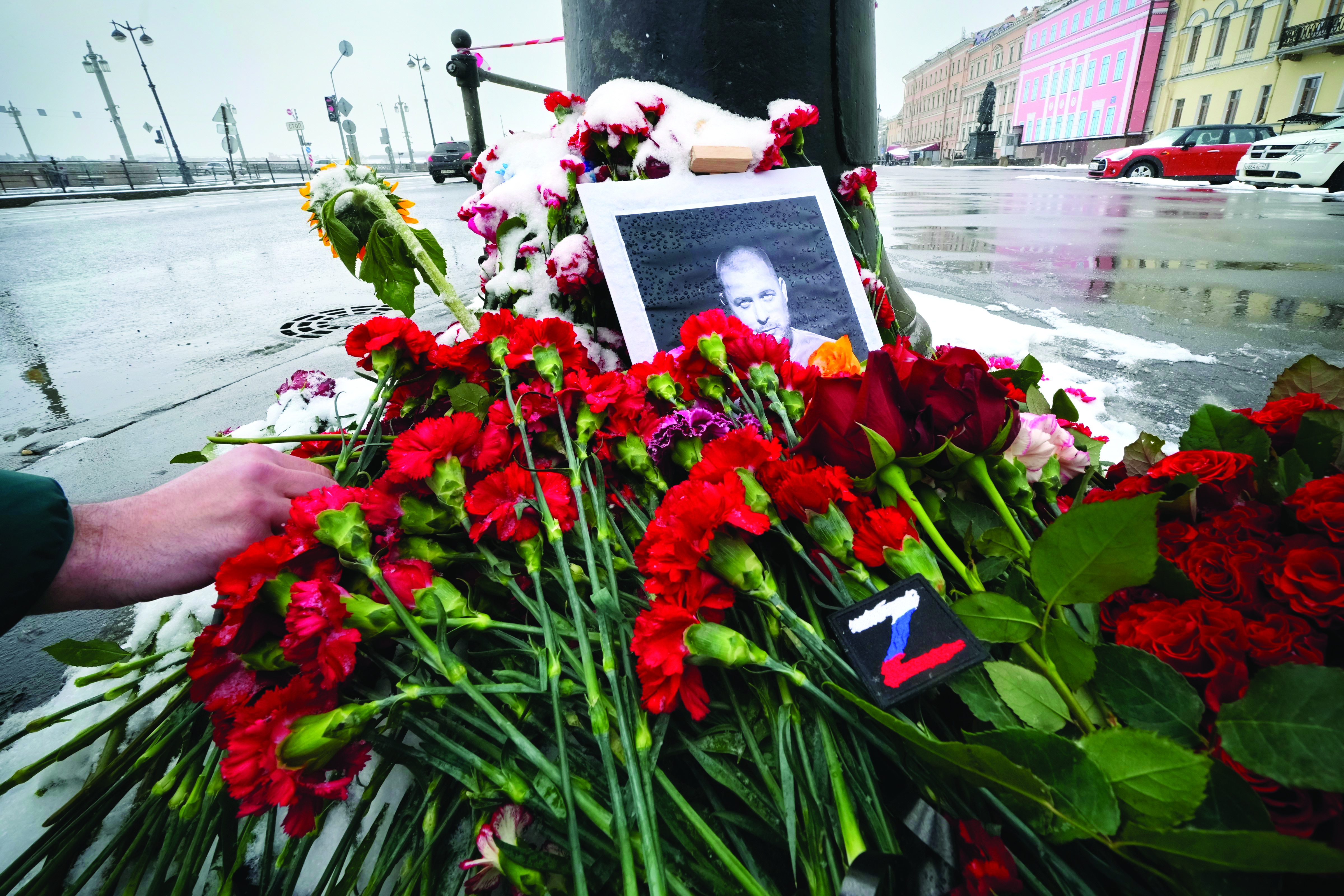Russia blames Ukraine for bomb that killed military blogger