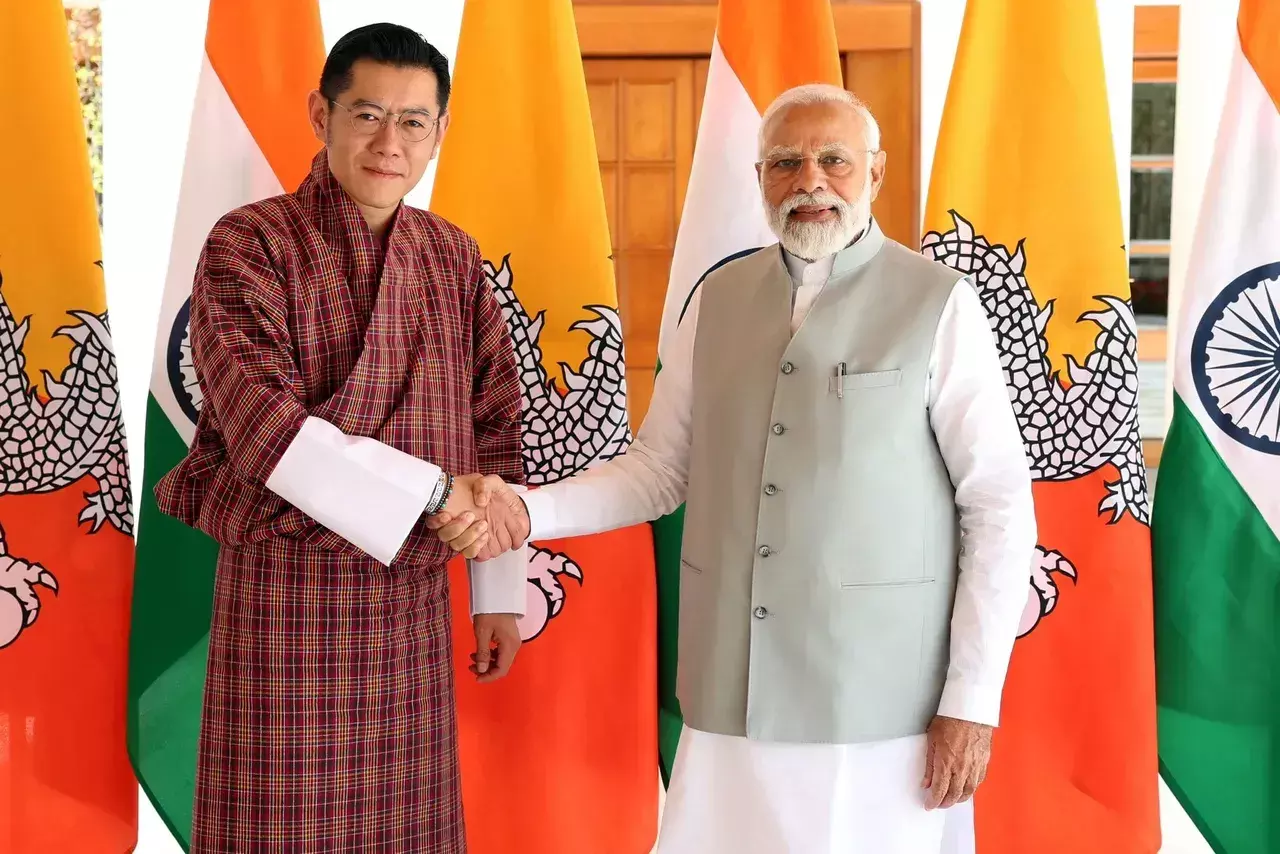 PM Modi holds talks with Bhutan King; focus on bilateral ties PM Modi holds talks with Bhutan King; focus on bilateral ties