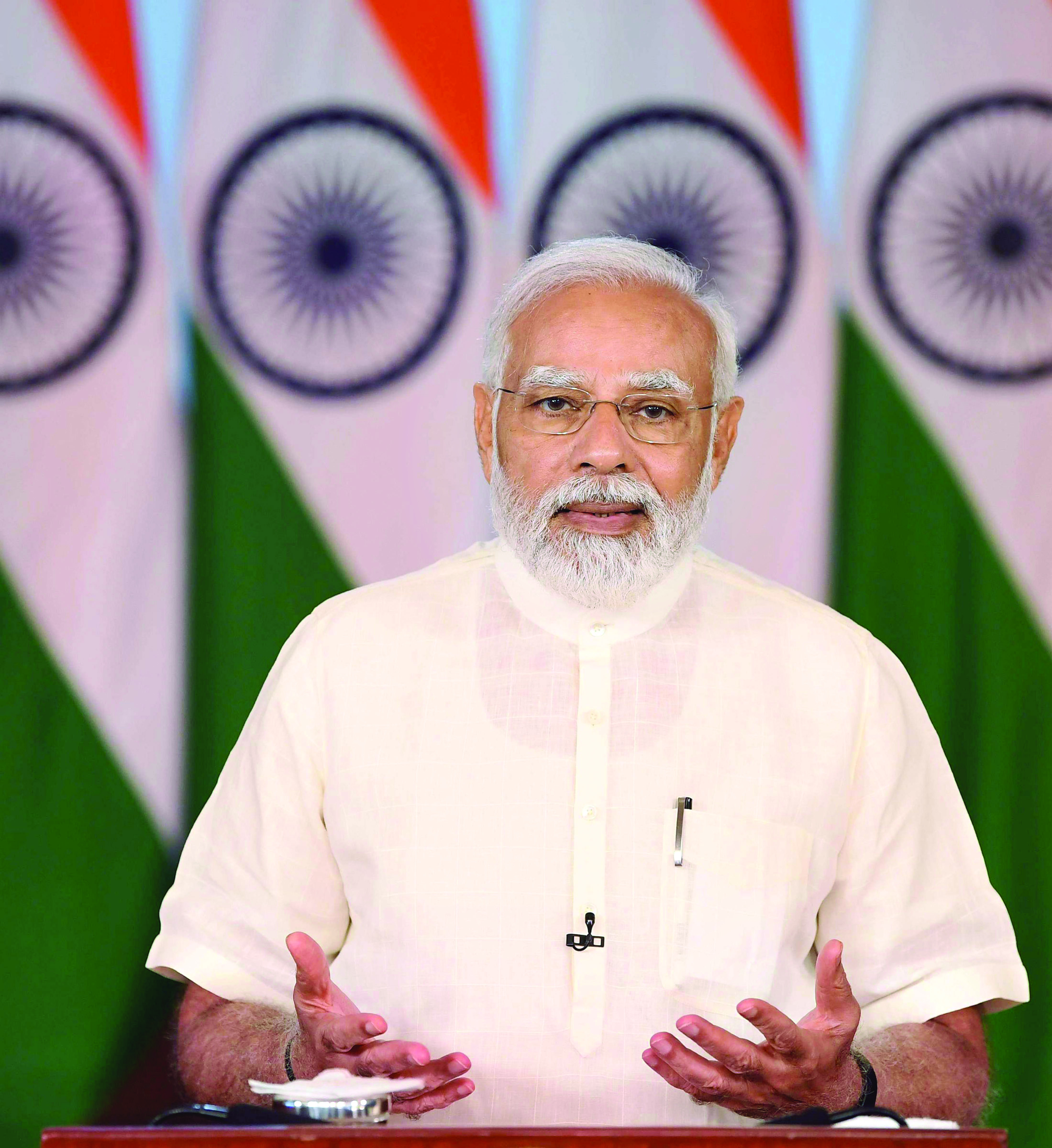 Boosted spirit of enterprise our people are blessed with: Modi