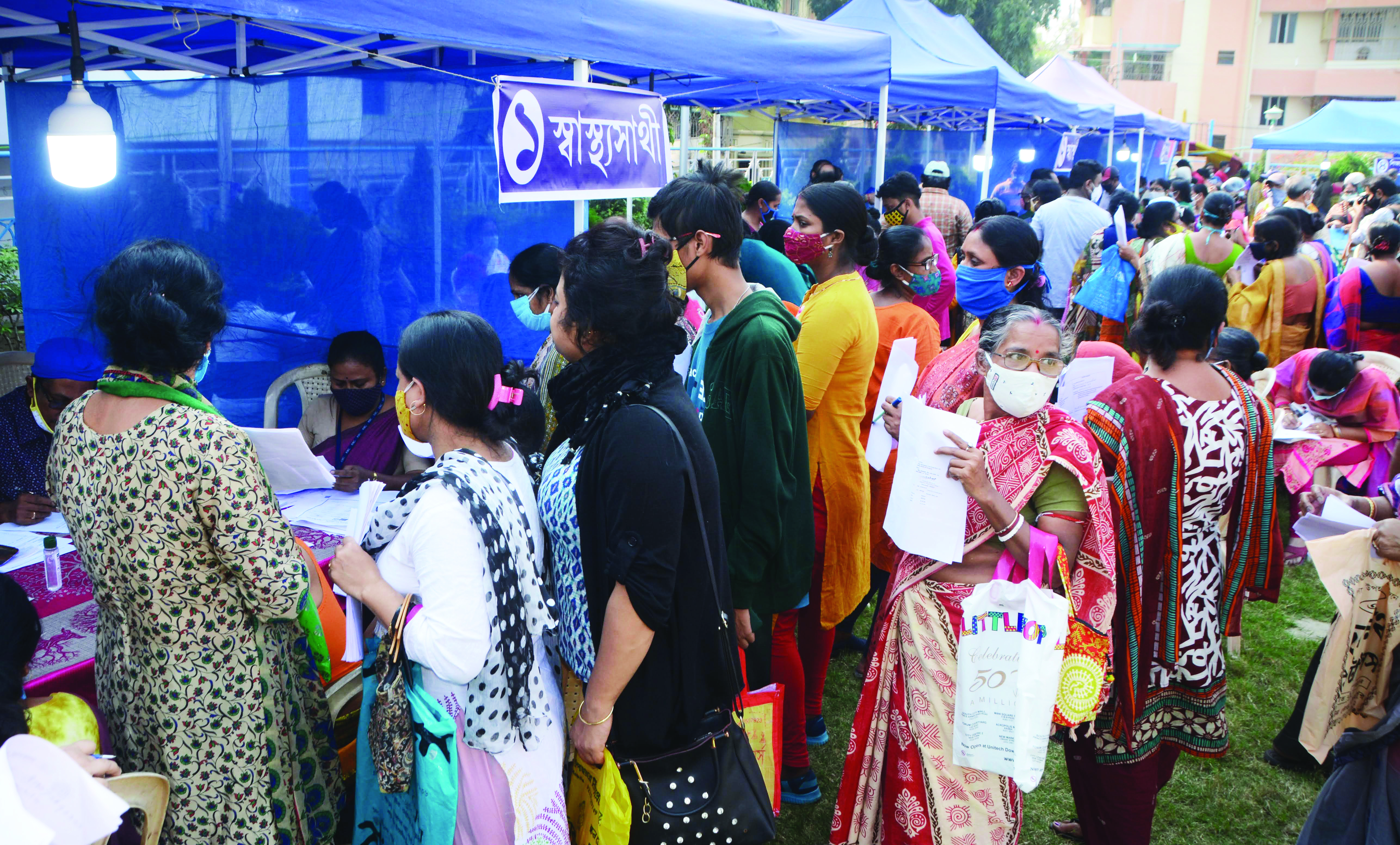 Alipurduar: 3.13% of dist’s population visits Duare Sarkar camps till April 4 Alipurduar: 3.13% of dist’s population visits Duare Sarkar camps till April 4