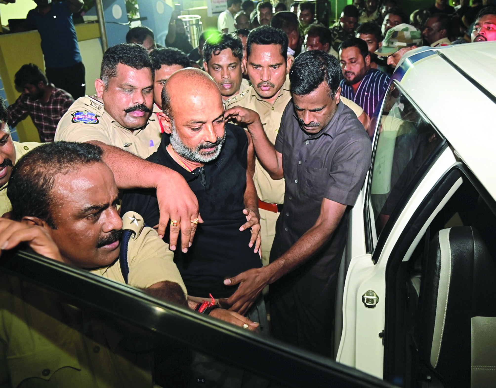 Telangana BJP chief arrested, named prime accused in SSC question paper leak case