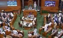 Lok Sabha budget session ends, oppn keeps up protests