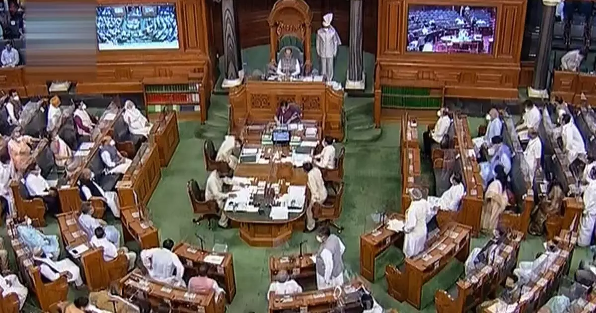 Lok Sabha budget session ends, oppn keeps up protests
