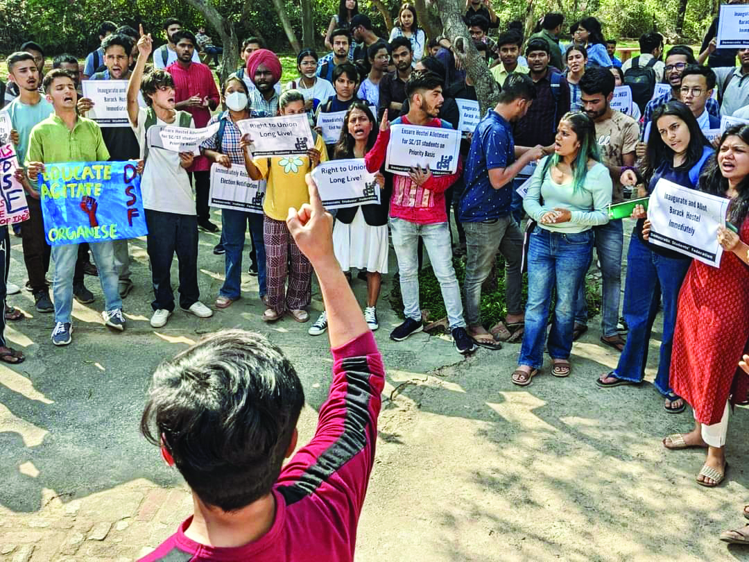 JNUs DSF launches campaign demanding student union elections