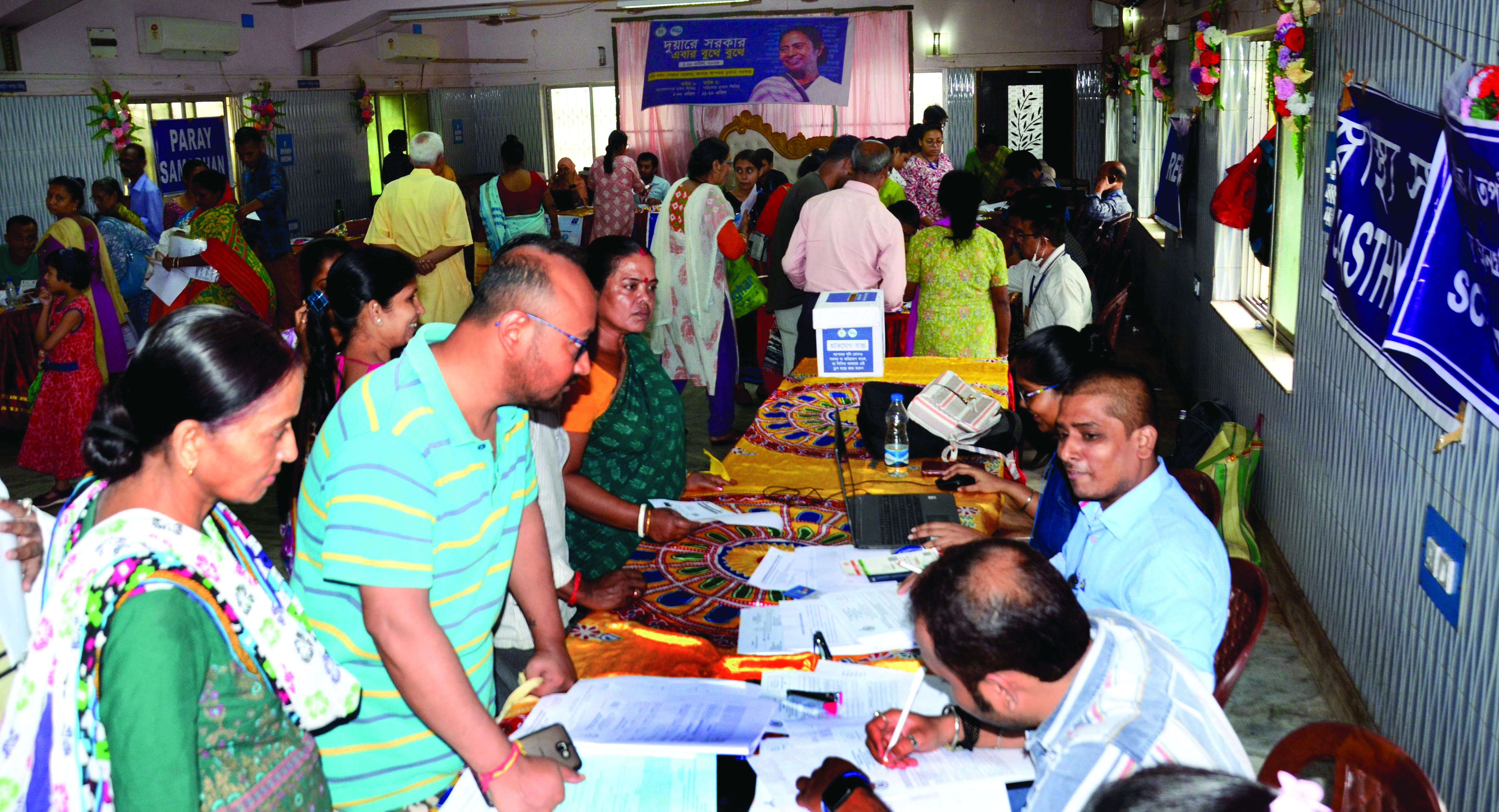 37 lakh applicants throng over 63,000 Duare Sarkar camps