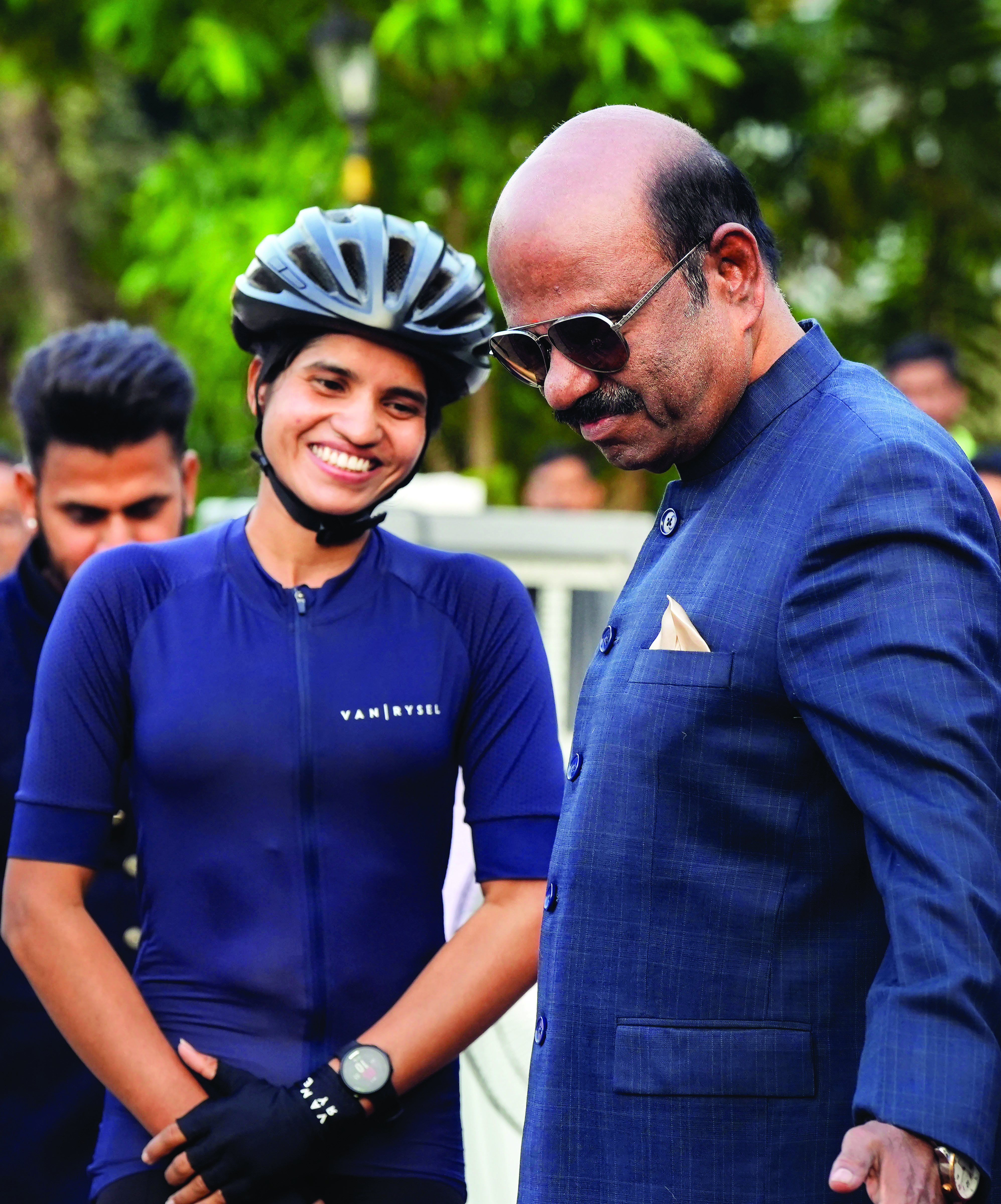 ‘Raj Bhavan to sponsor cyclists to spread message of peace’ ‘Raj Bhavan to sponsor cyclists to spread message of peace’