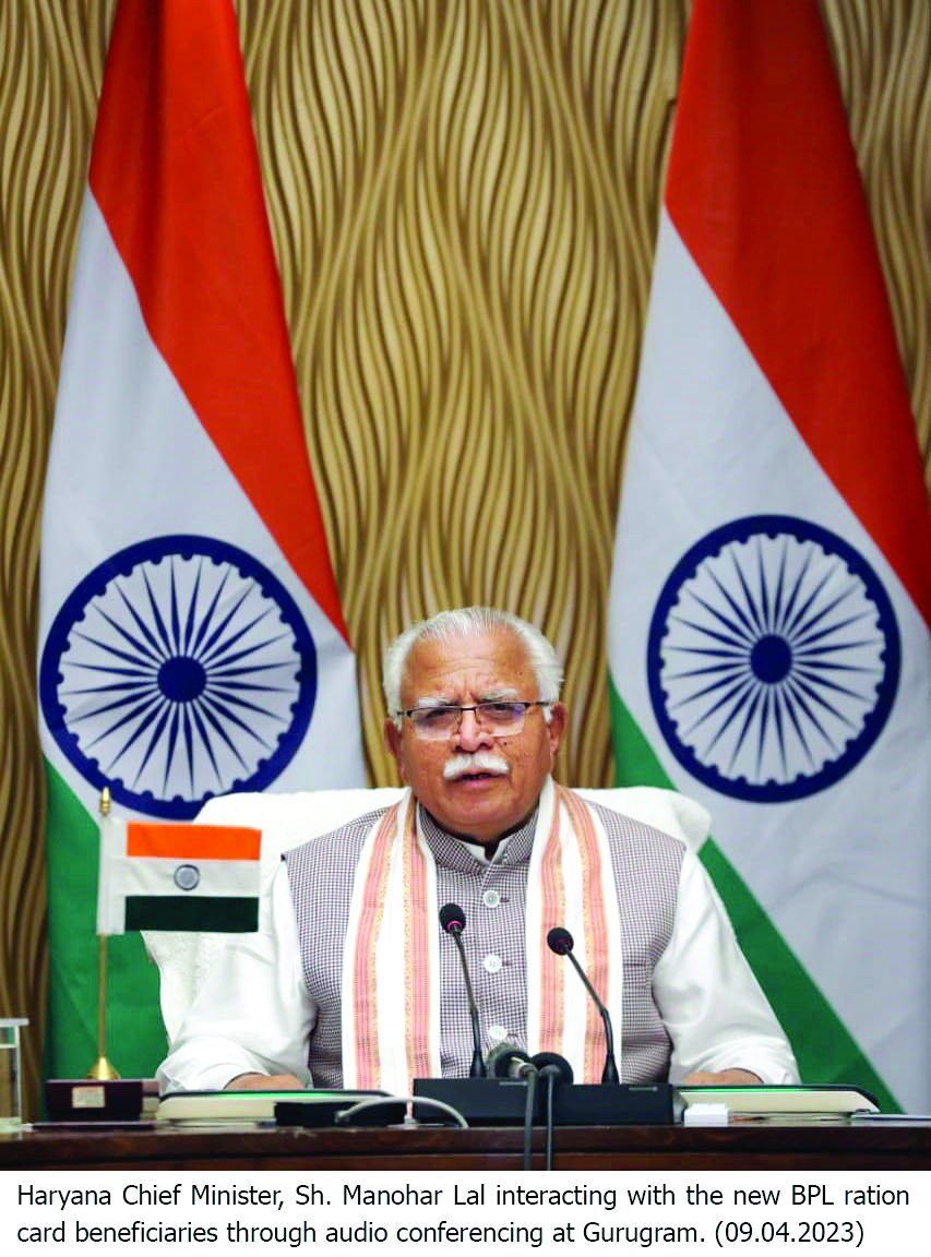 Poor have 1st right on govt, says CM Khattar