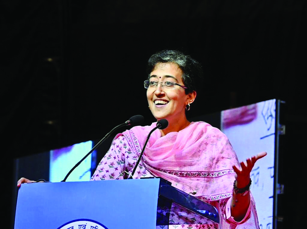 Making good citizens more important than making children score good marks: Atishi