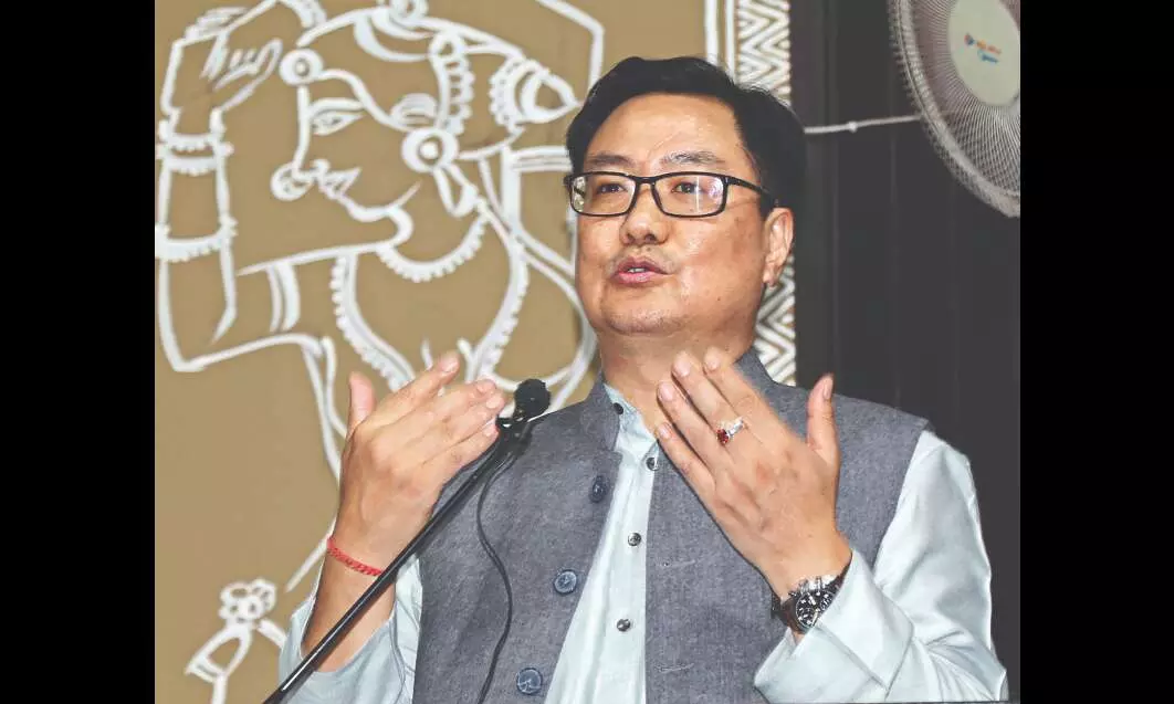 Consultations on for change of rules on identifying fake news: Kiren Rijiju Consultations on for change of rules on identifying fake news: Kiren Rijiju