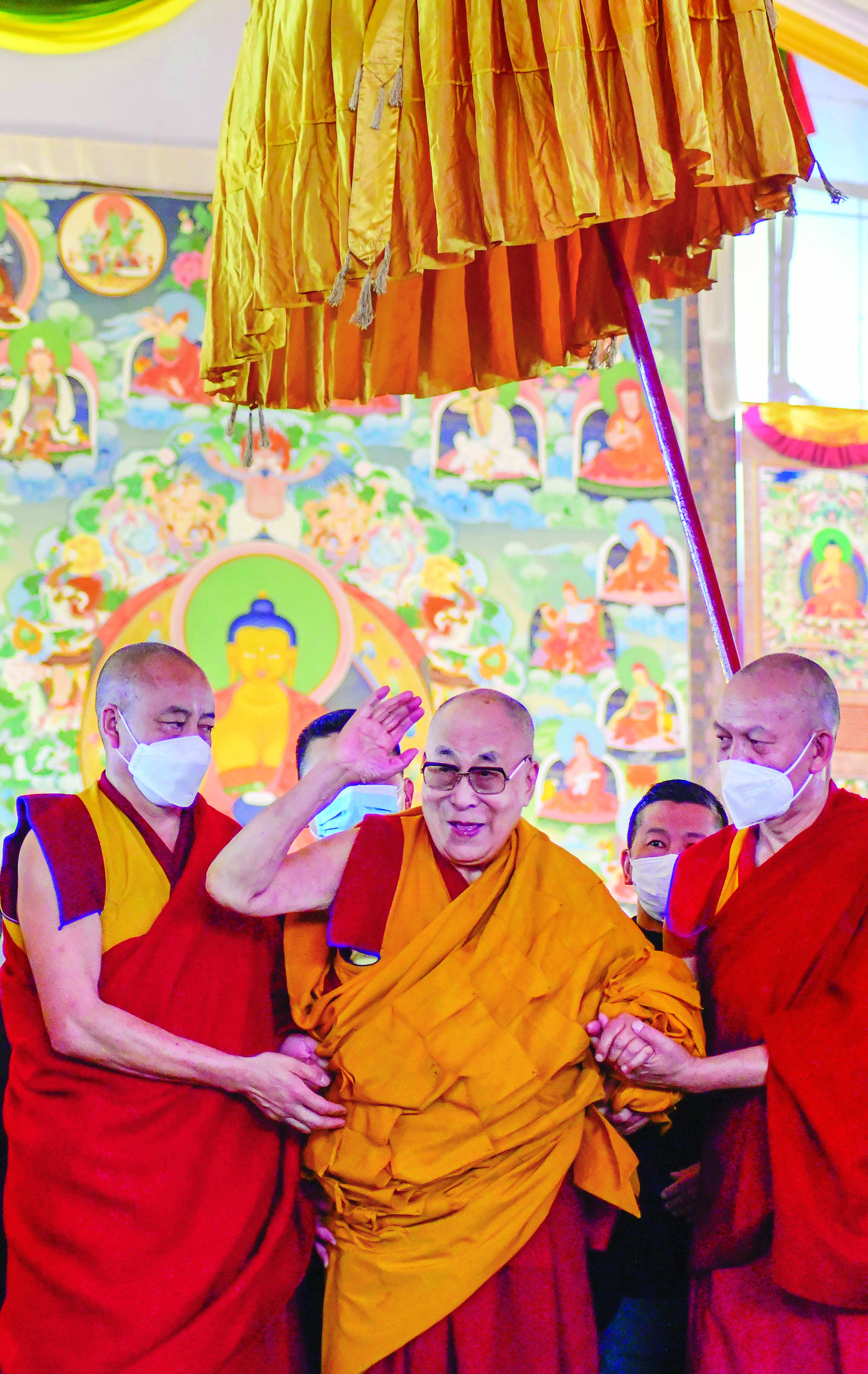 Dalai Lama apologises for ‘hurt his words may have caused’