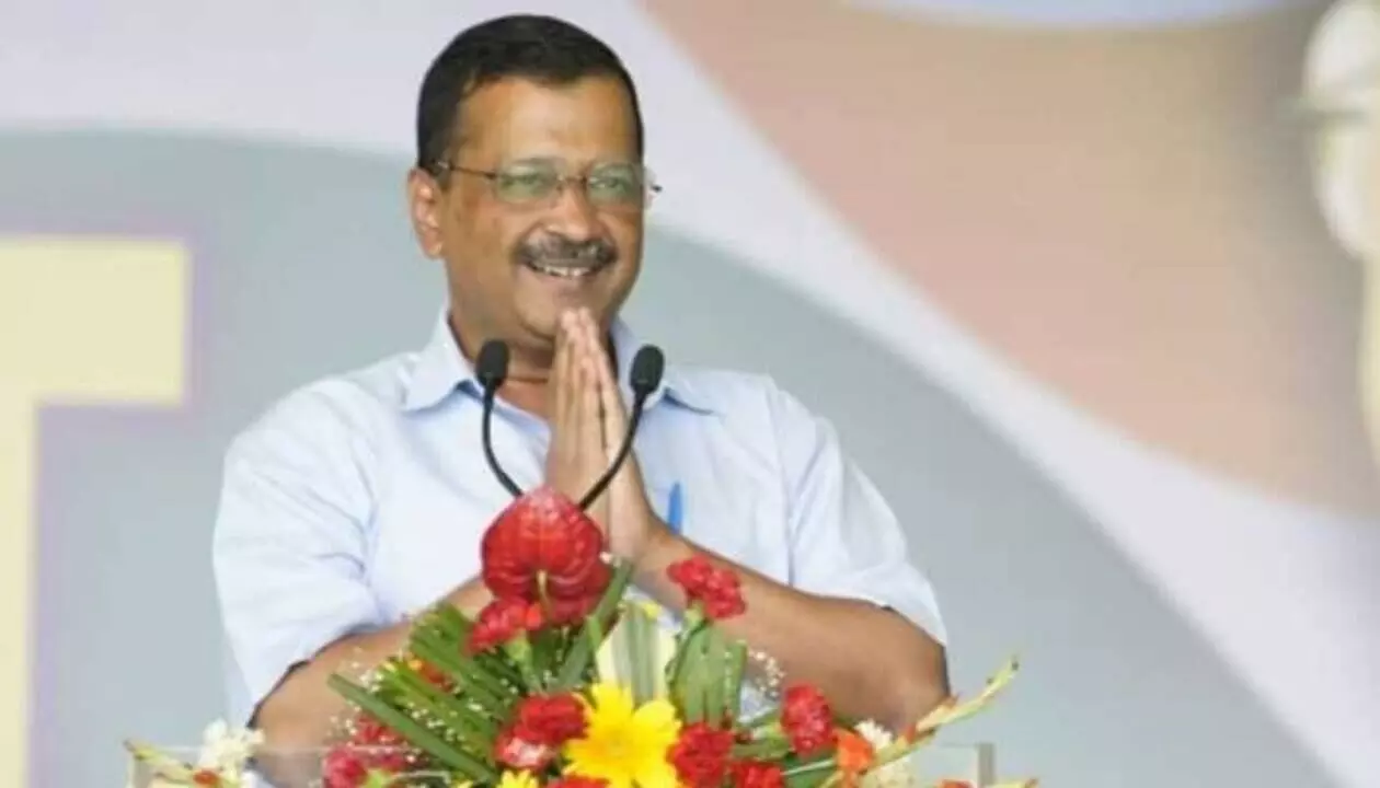 All anti-national forces that want to halt countrys progress against AAP: Arvind Kejriwal