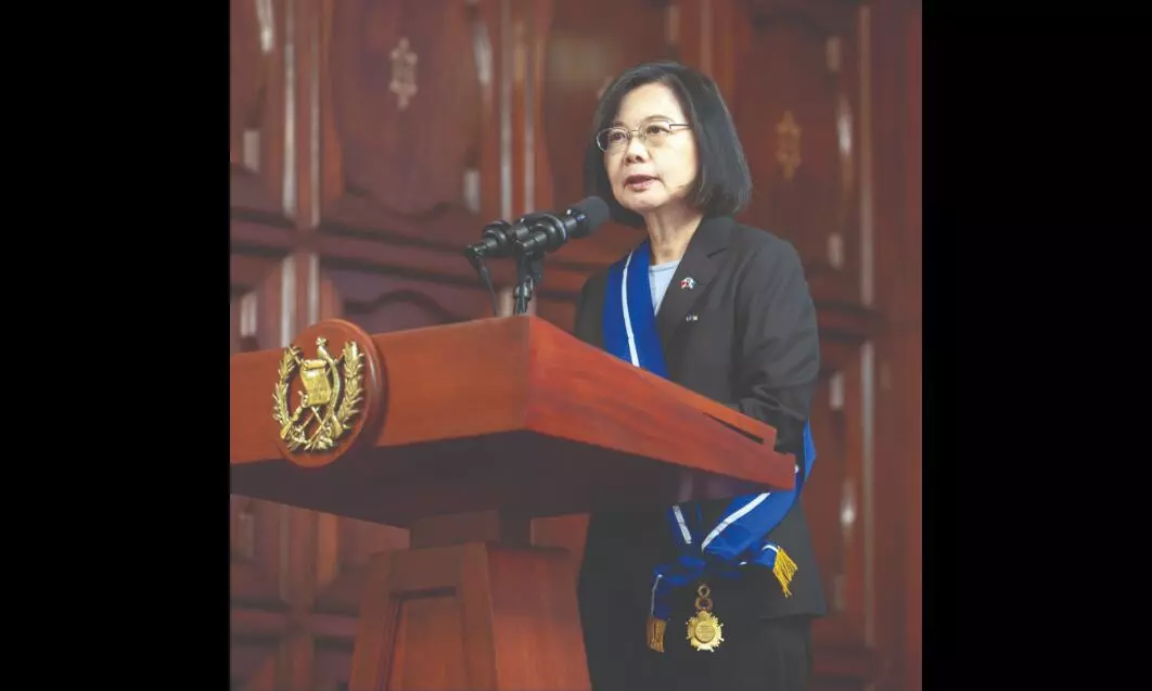 Taiwan’s Tsai says China not being ‘responsible’ with drills Taiwan’s Tsai says China not being ‘responsible’ with drills