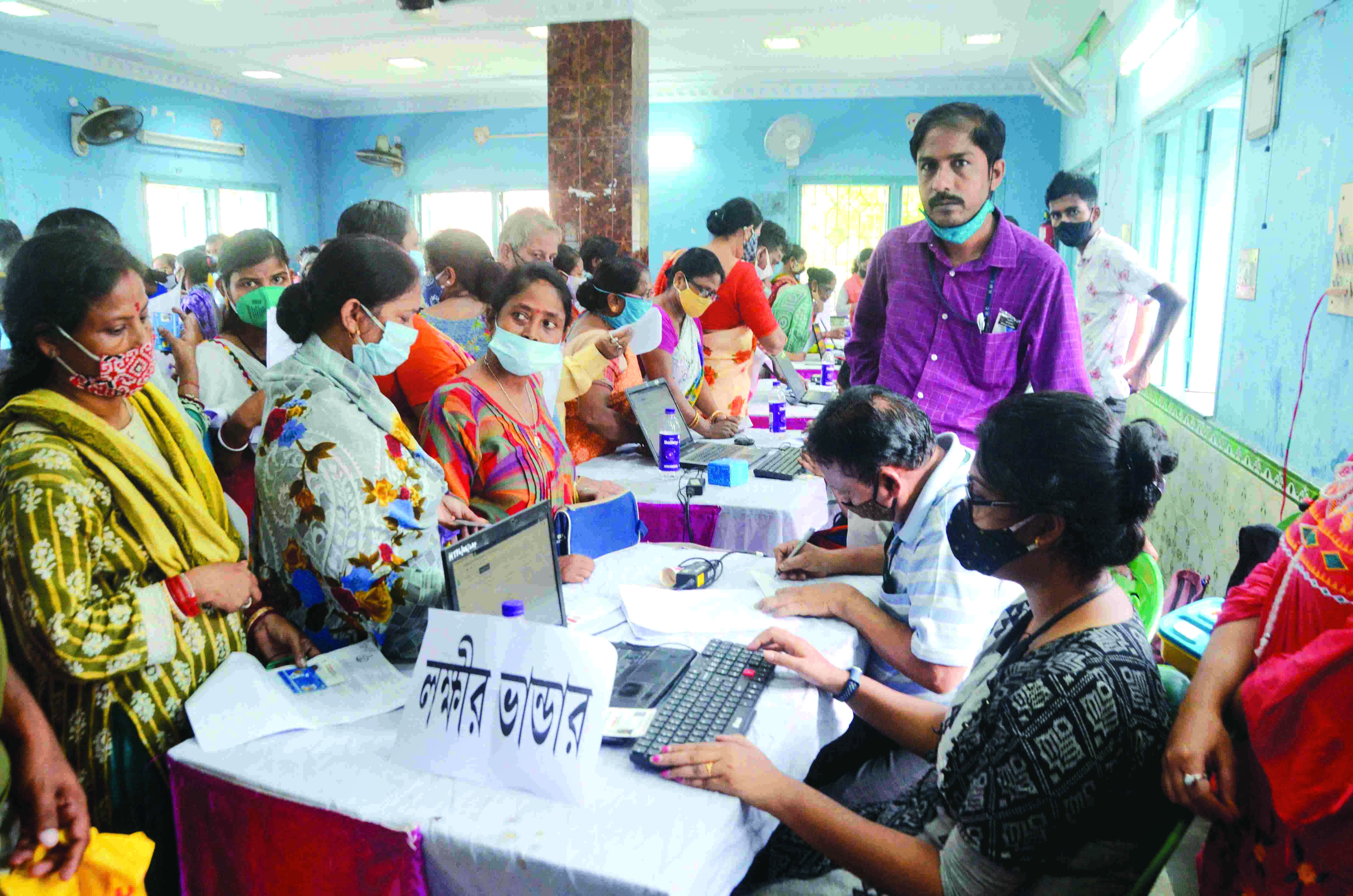 Steps taken to ensure beneficiaries know scheme for which DBT done