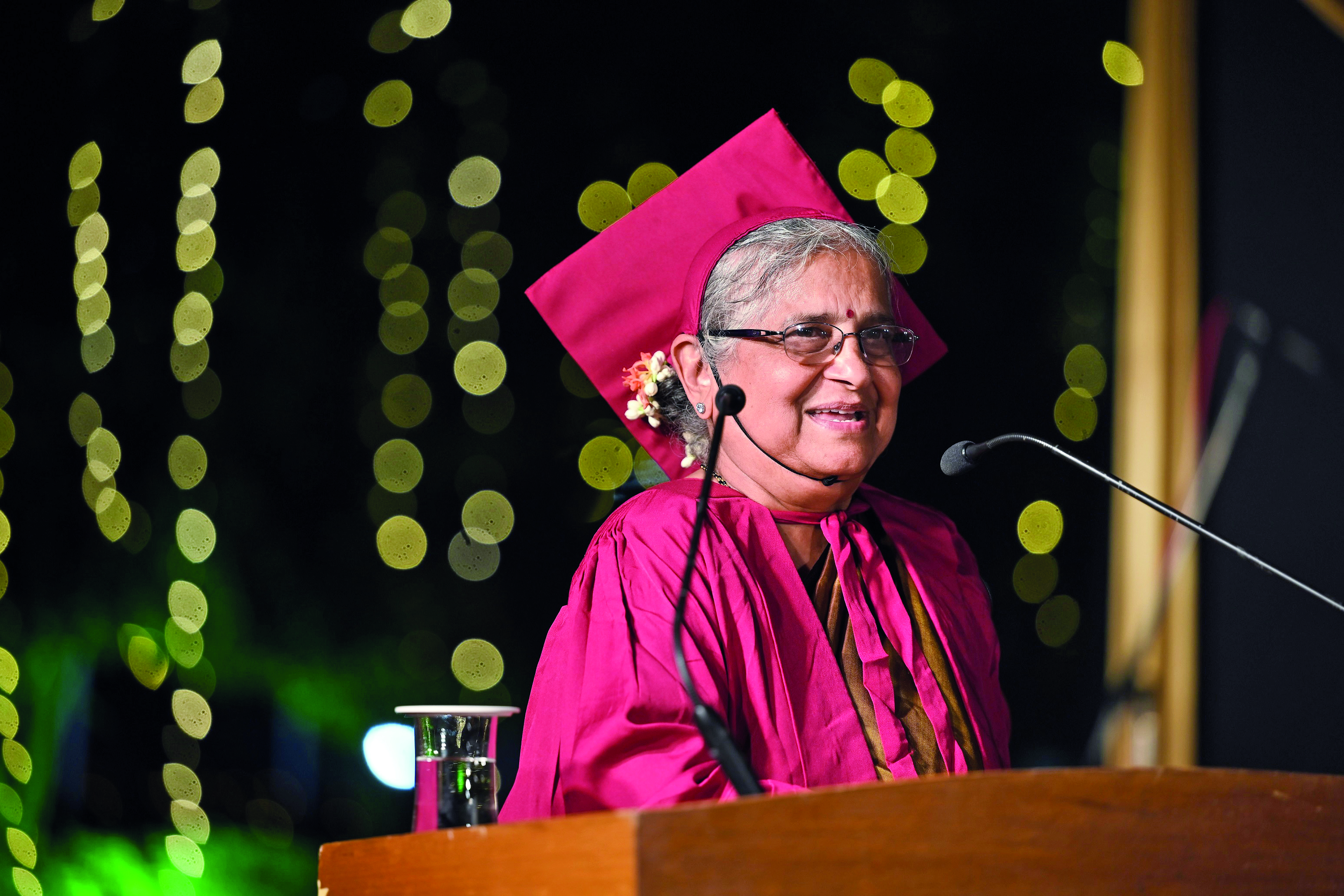 Work as a team & what you feel inside is success: Sudha Murty