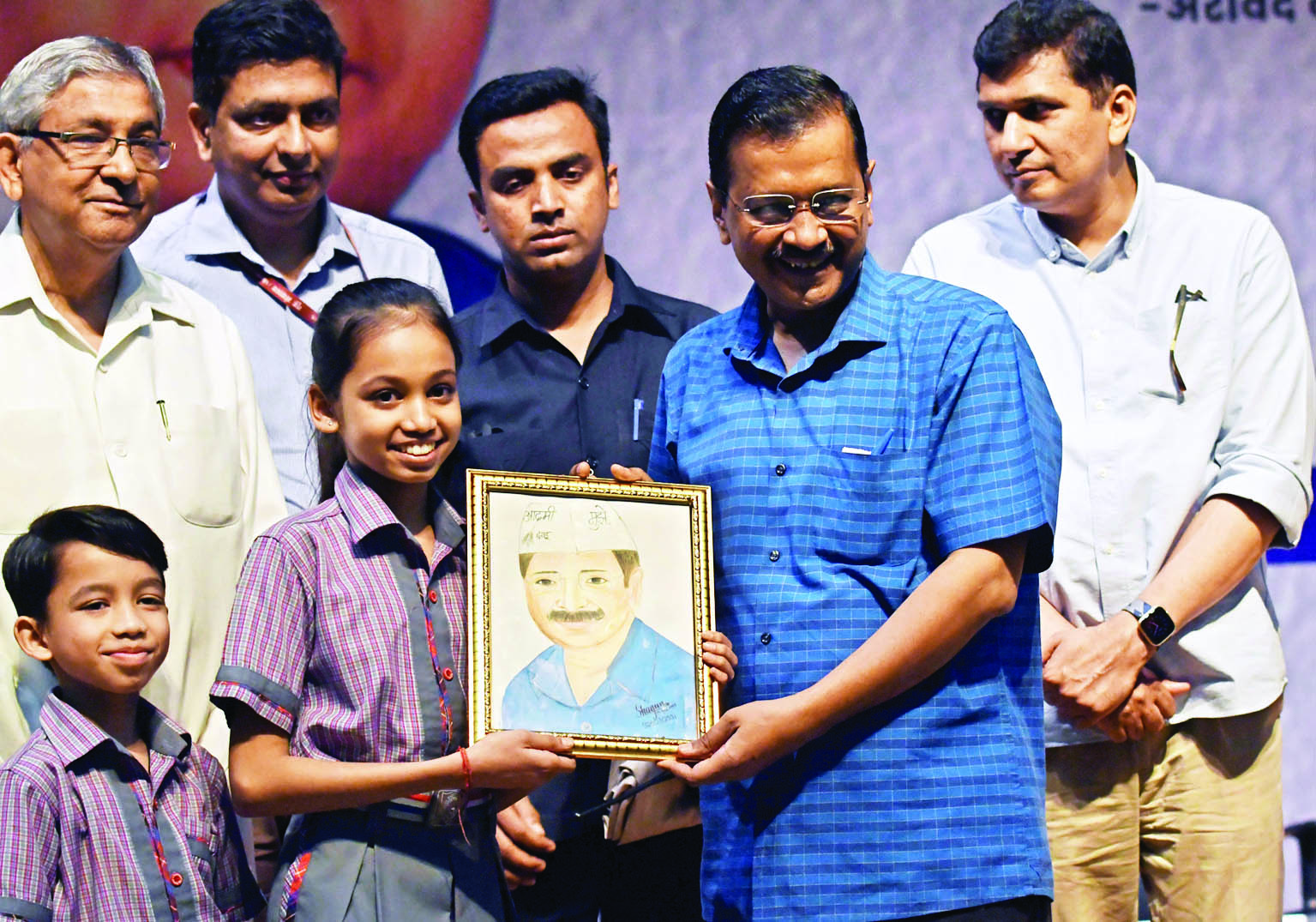 Good education for kids can help alleviate poverty from society, says CM Kejriwal