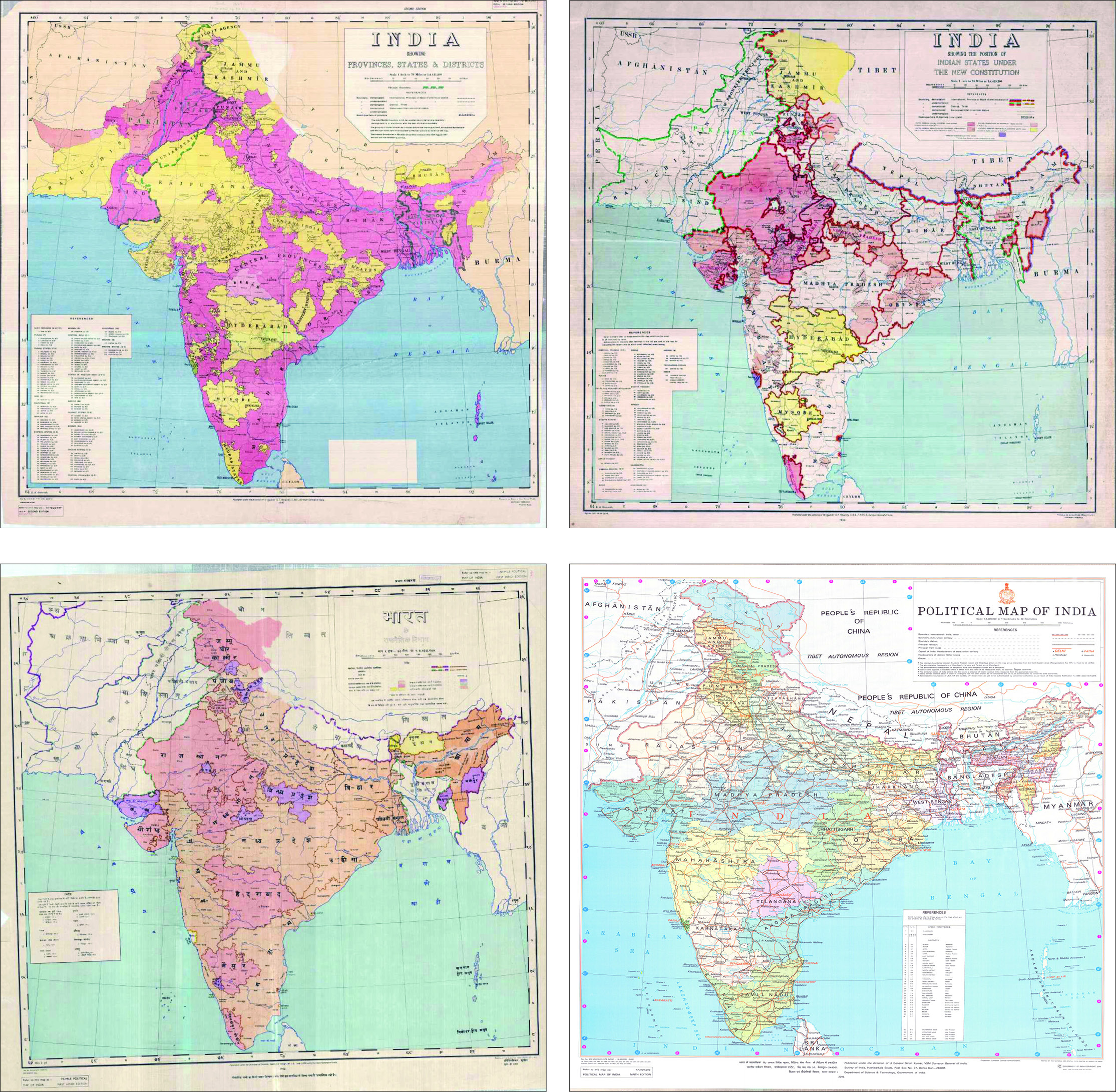 Maps and Milestones in India’s history Maps and Milestones in India’s history