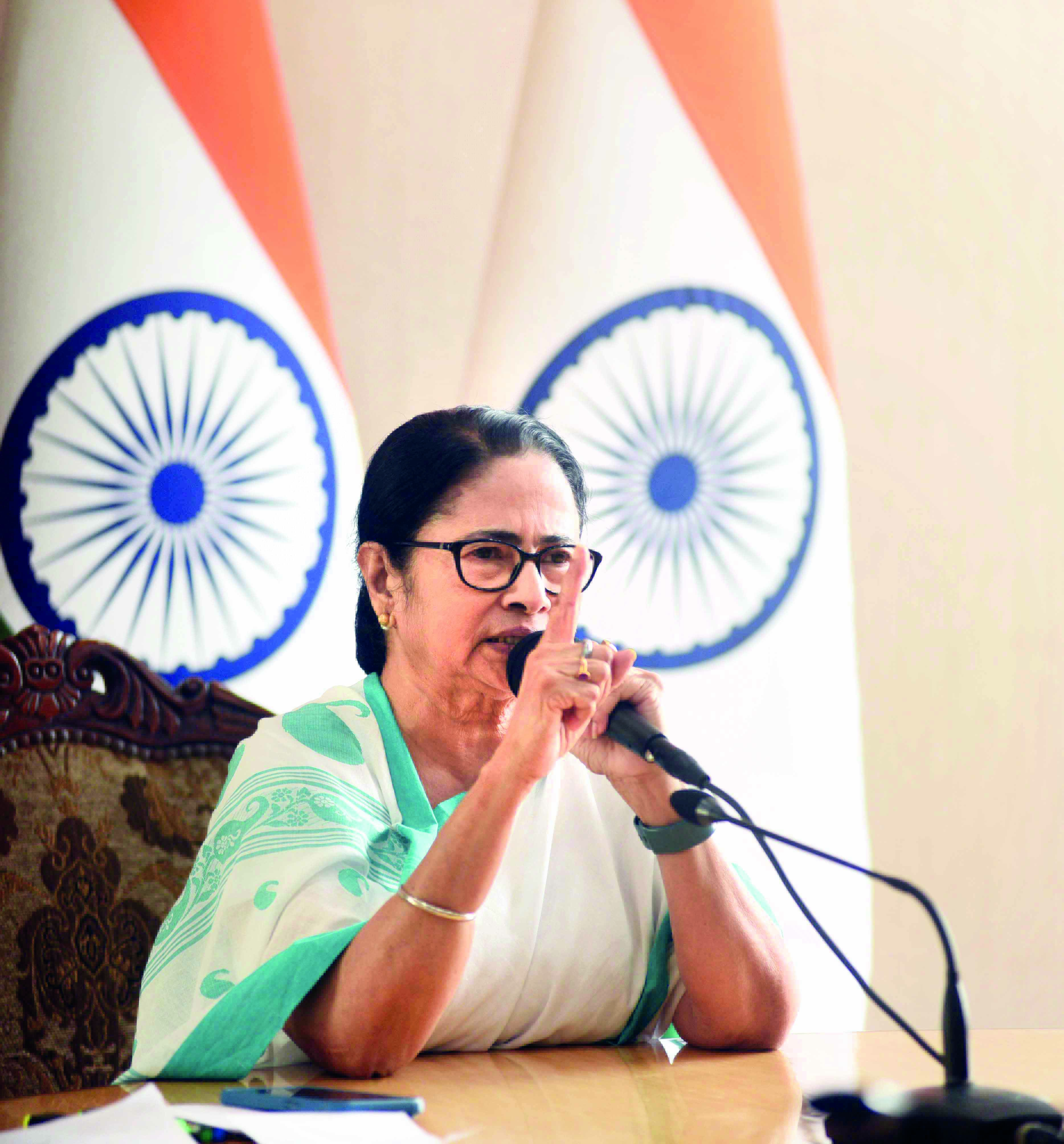 Amit Shah conspiring to topple state govt: Mamata