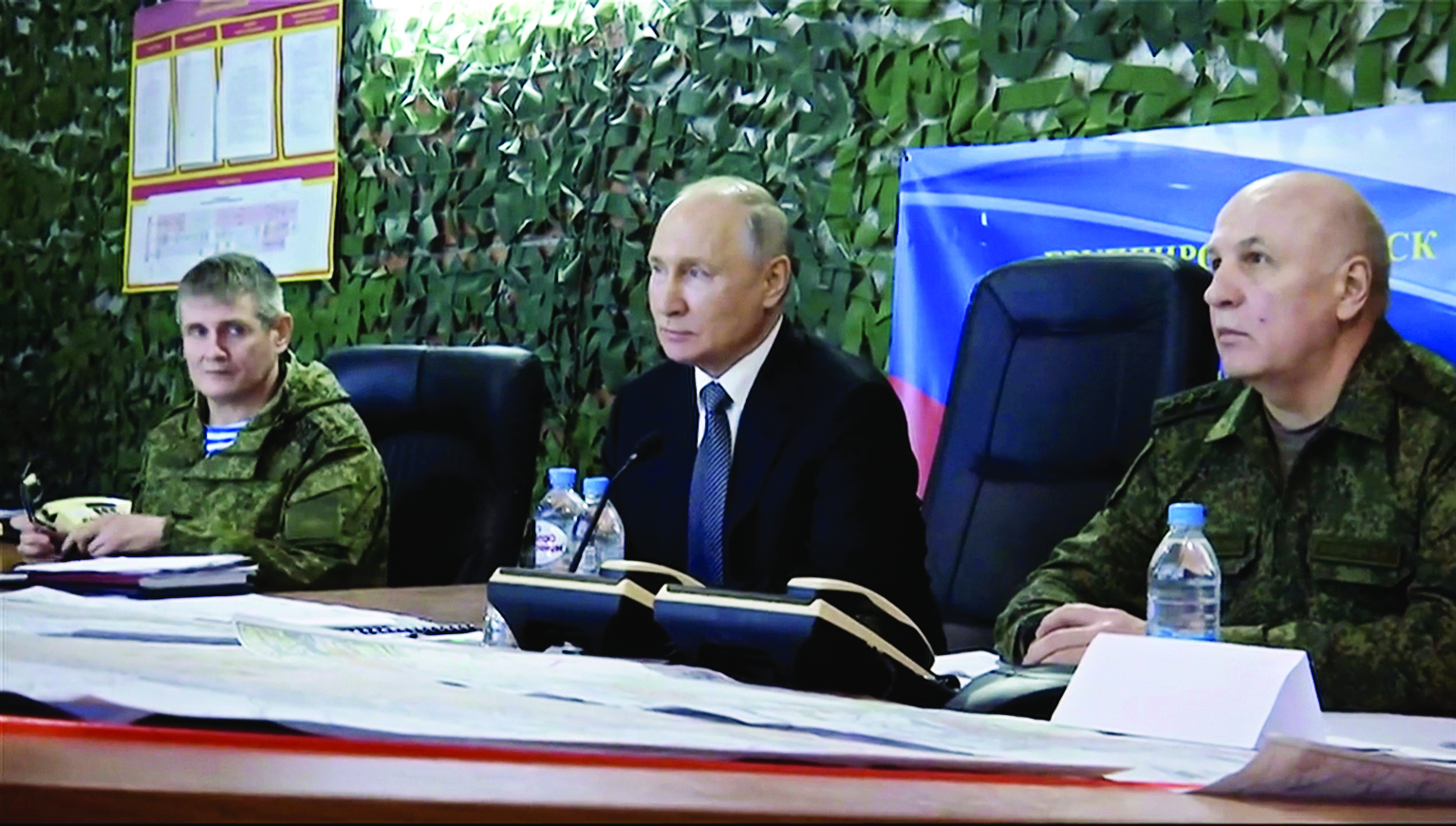 Putin rallies his troops with 2nd Ukraine visit in 2 months