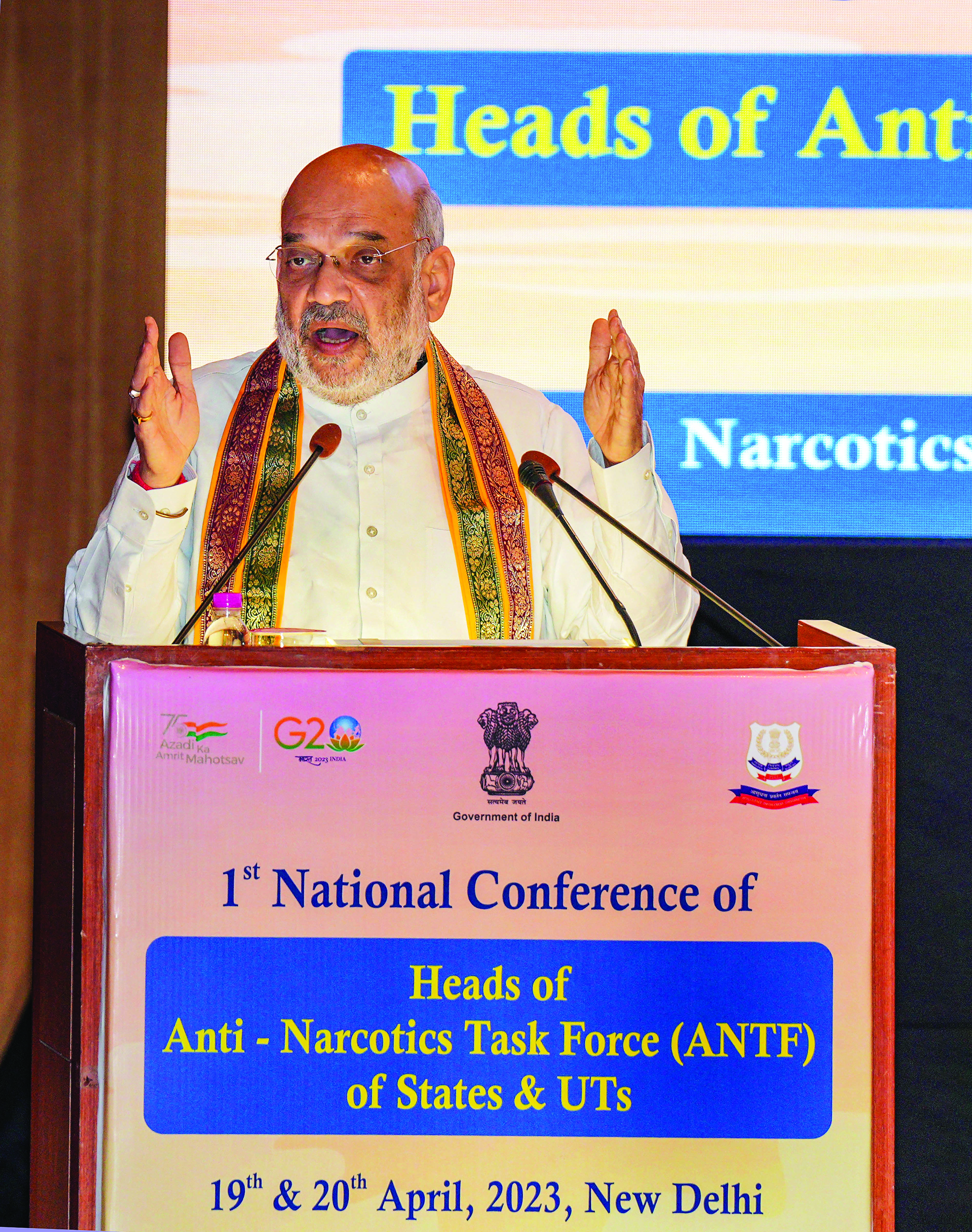 Be ‘ruthless’ against drug traffickers, says Amit Shah Be ‘ruthless’ against drug traffickers, says Amit Shah