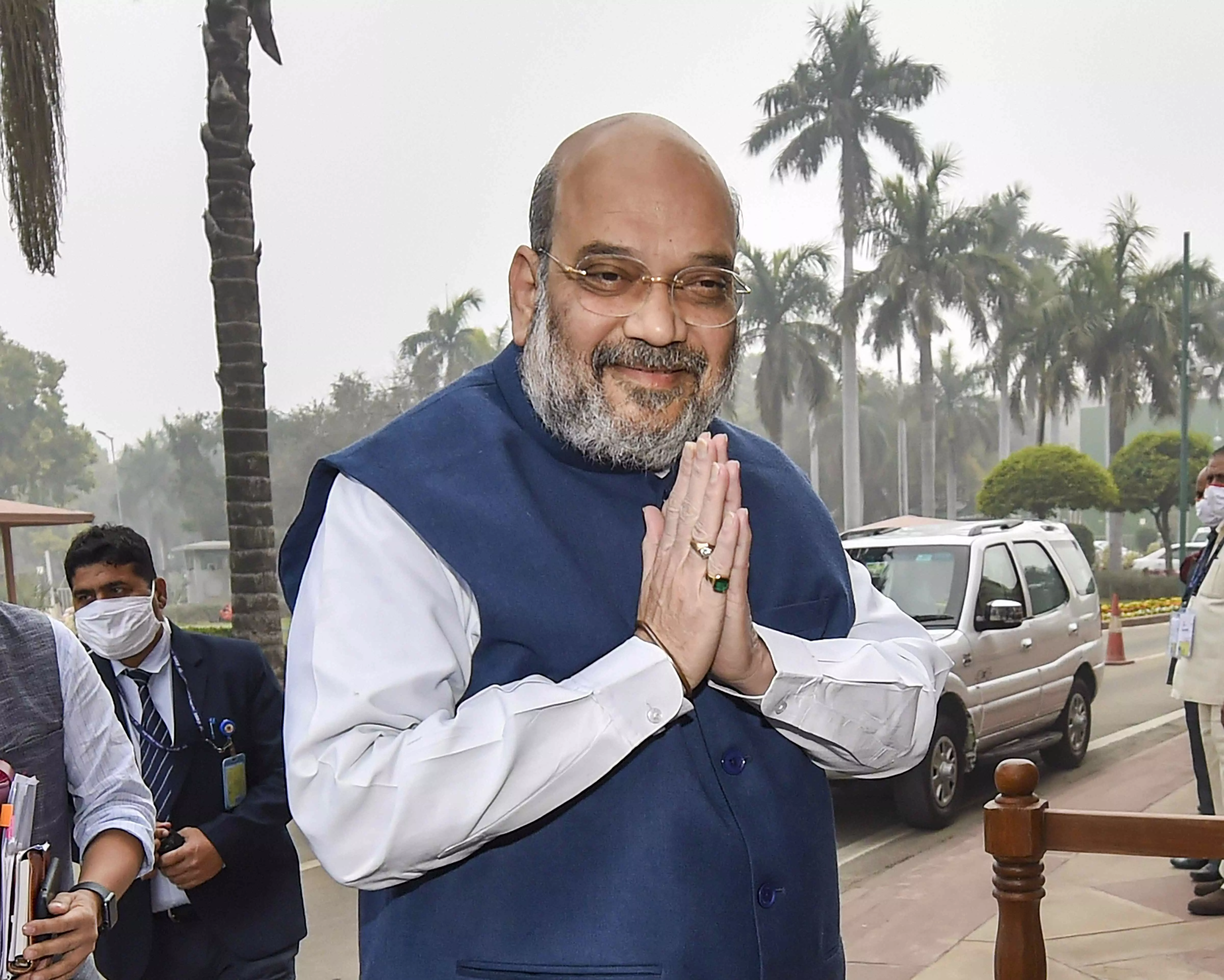 Amit Shahs road show on Bengalurus outskirts cancelled due to rains
