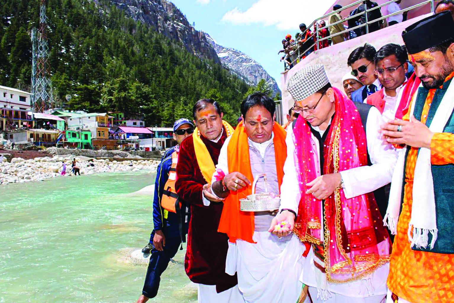 Char Dham Yatra begins with opening of Gangotri and Yamunotri temples
