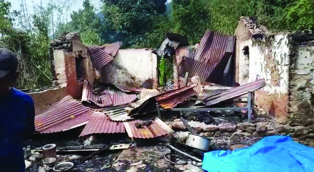 76-year-old charred to death in blaze