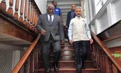 EAM Jaishankar meets Guyanese PM Mark Phillips, discuss energy, disaster resilience and defence cooperation