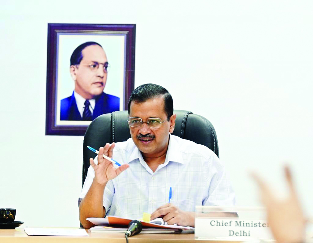 AAP govt committed to peace, security in Punjab: CM Kejriwal AAP govt committed to peace, security in Punjab: CM Kejriwal