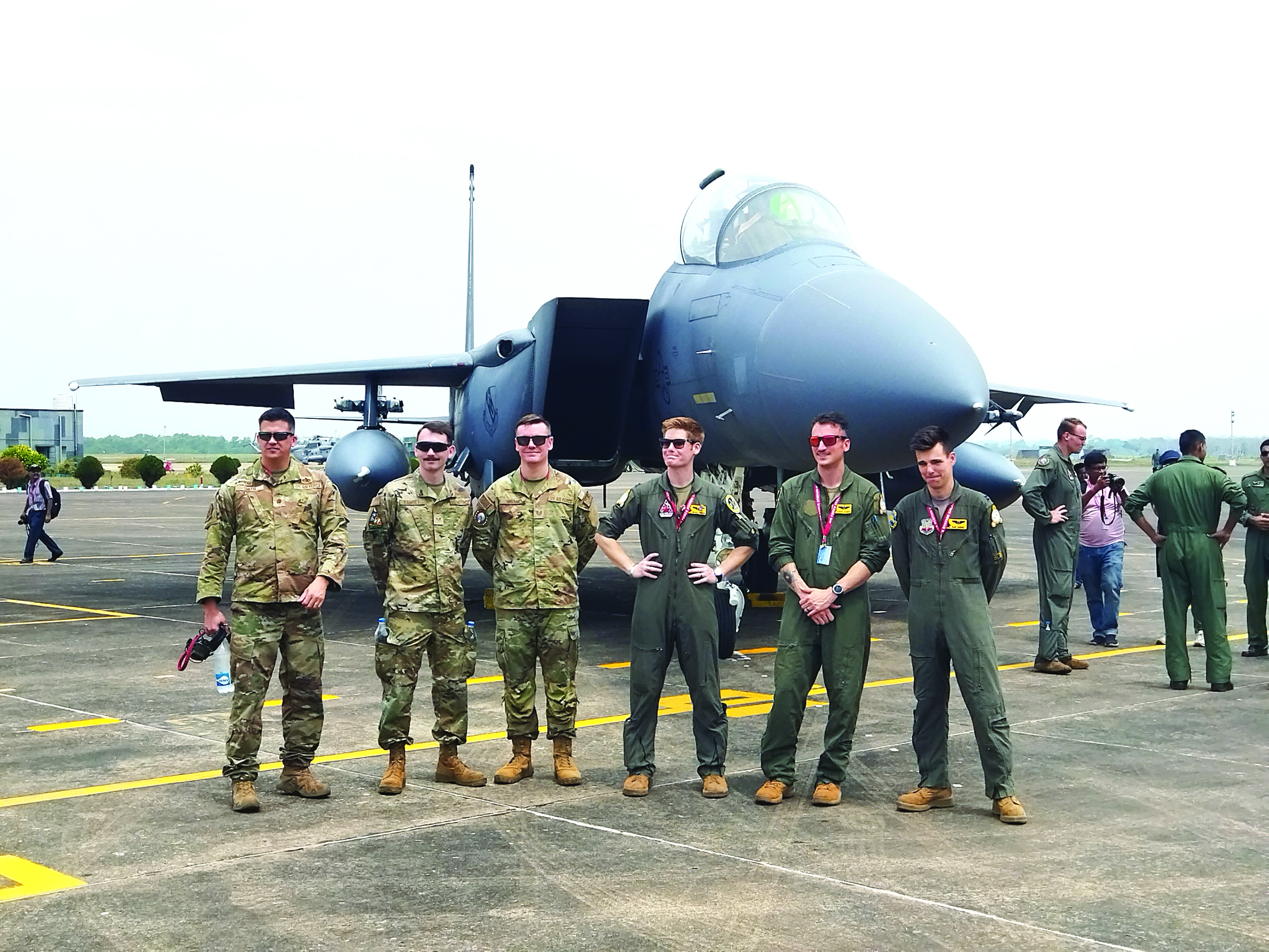 Midnapore: Joint exercise of Indian, US air forces held