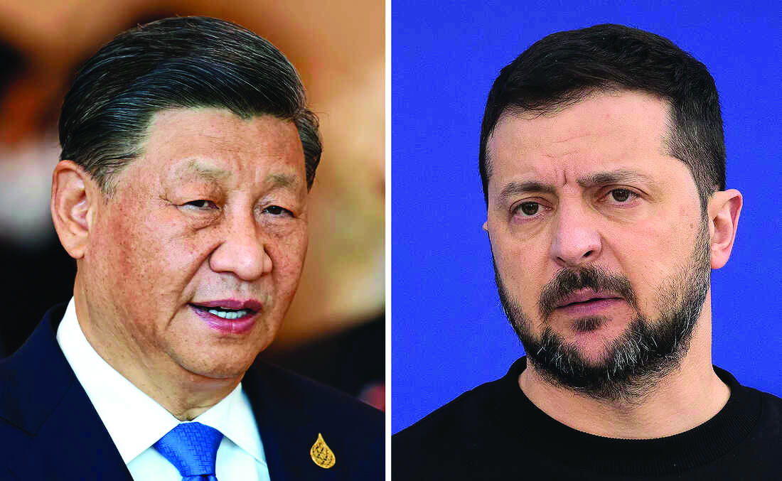 Xi, Zelenskyy speak for 1st time since war began
