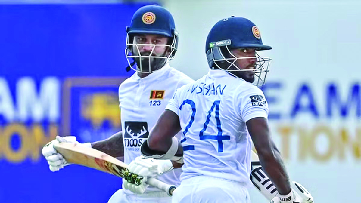 Sri Lanka amass 357-1 against Ireland in second Test in Galle