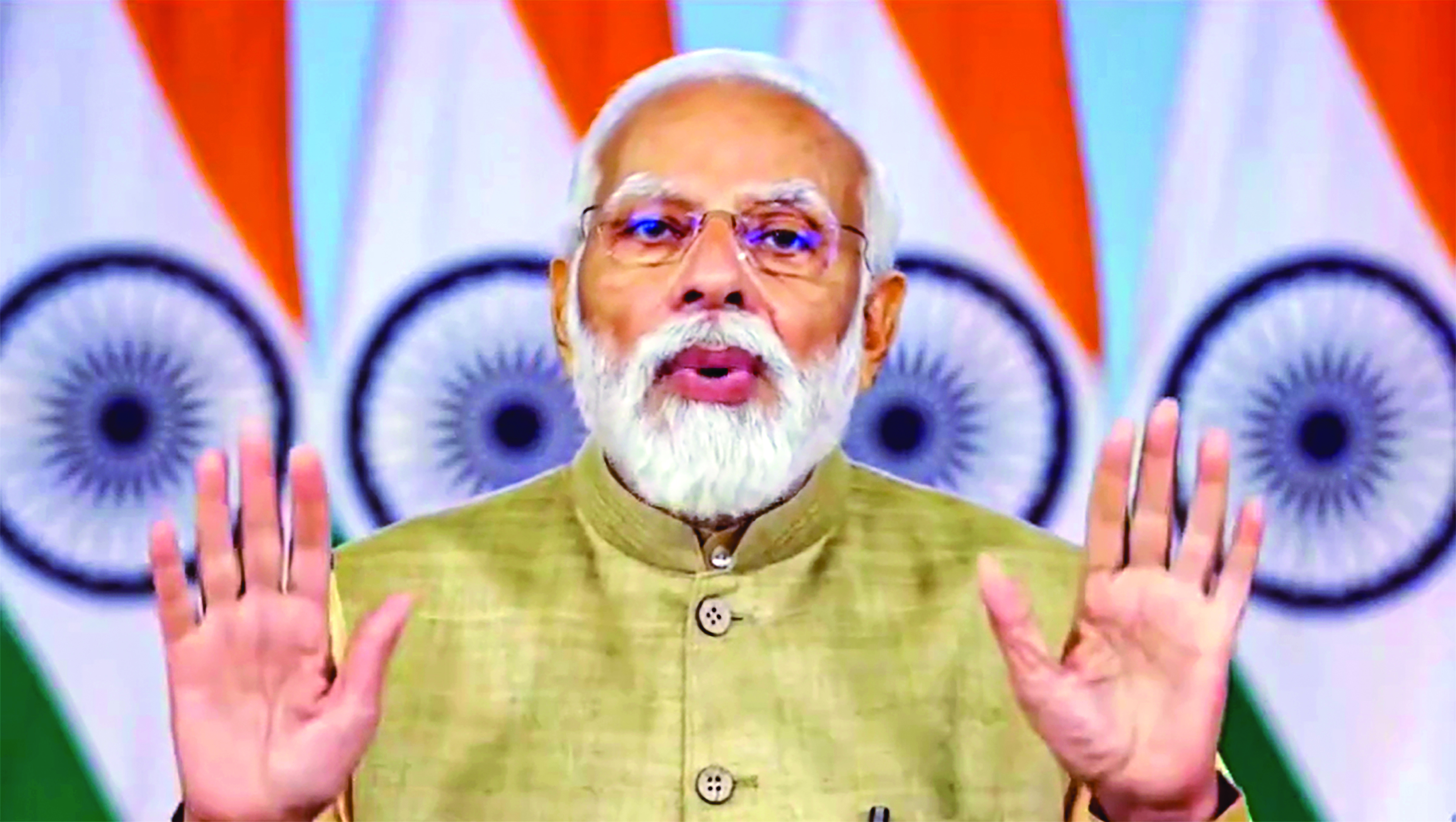 PM Modi calls for integrated global response to tackle healthcare issues PM Modi calls for integrated global response to tackle healthcare issues