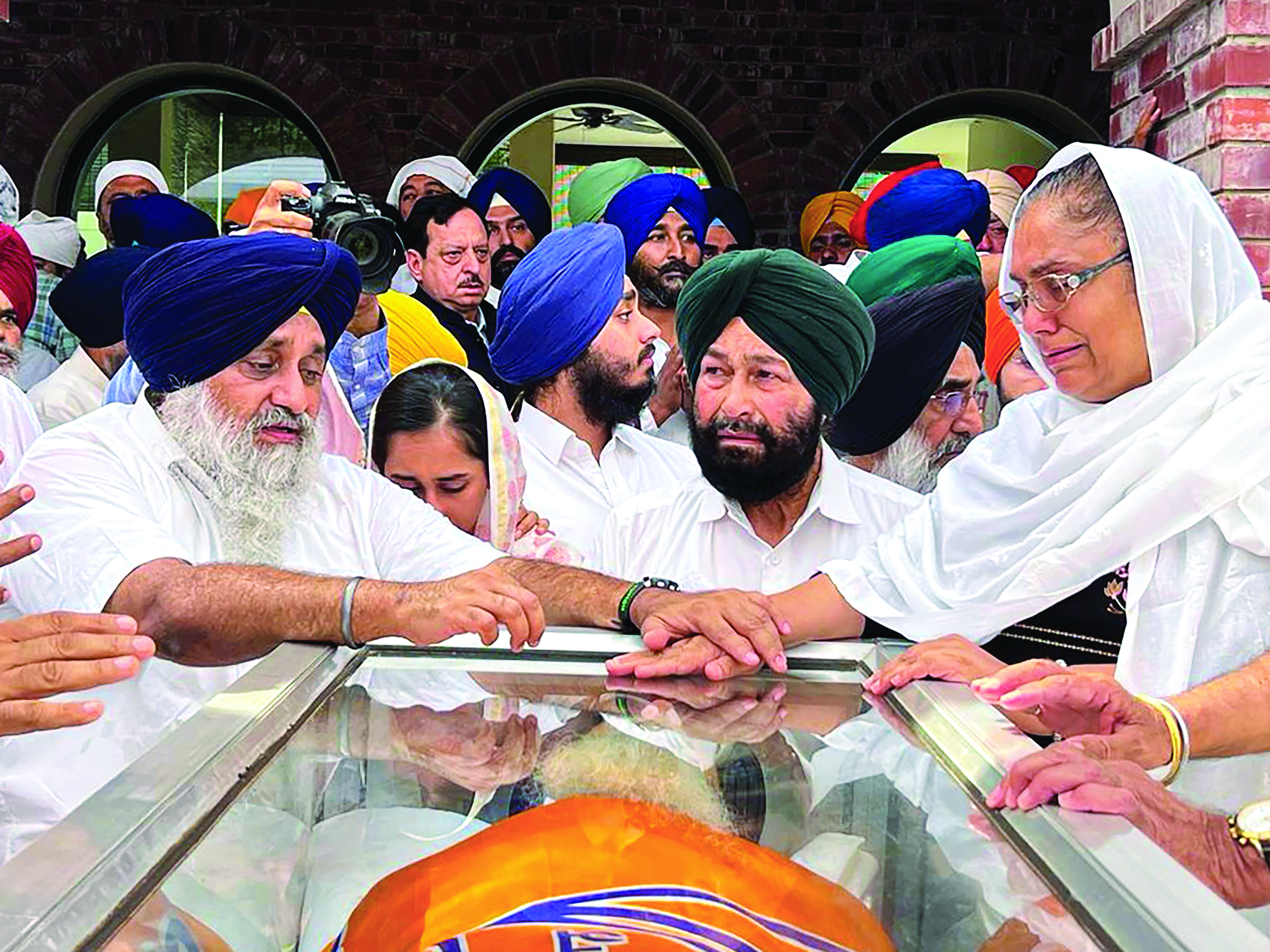 Parkash Singh Badal cremated with full state honours Parkash Singh Badal cremated with full state honours