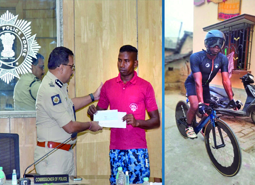 CP helps police constable pursue his dream