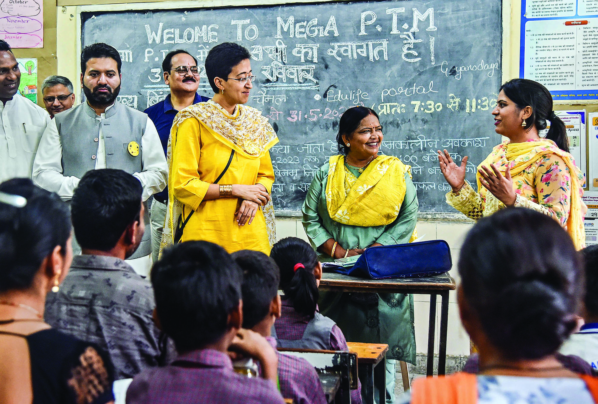 First-ever joint parent-teacher meeting held in Delhi government, MCD schools
