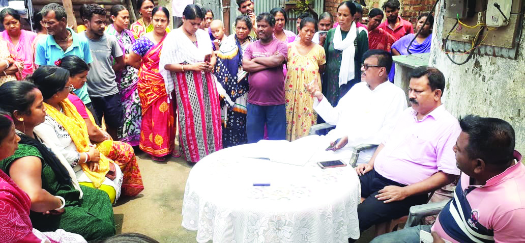 Cooch Behar: Civic body Chairman proposes to offer flats instead of patta Cooch Behar: Civic body Chairman proposes to offer flats instead of patta