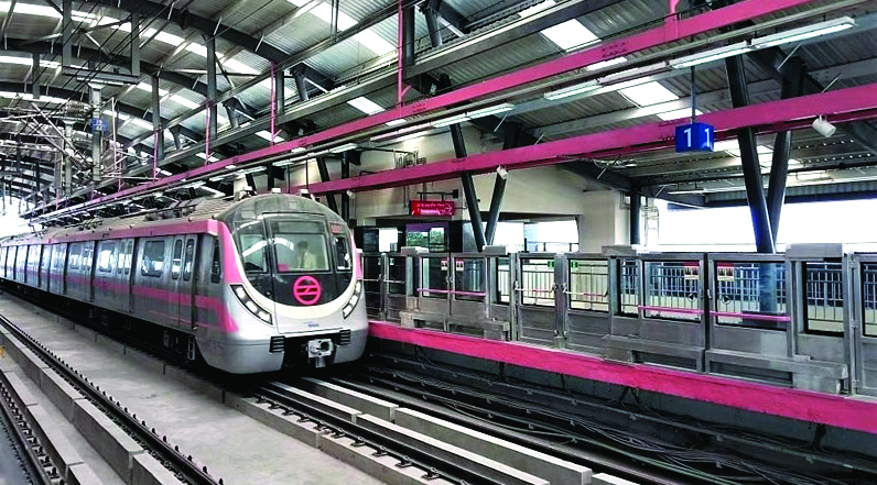 ‘Entry, exit points at Sarojini Nagar Metro stn remodelled’ ‘Entry, exit points at Sarojini Nagar Metro stn remodelled’