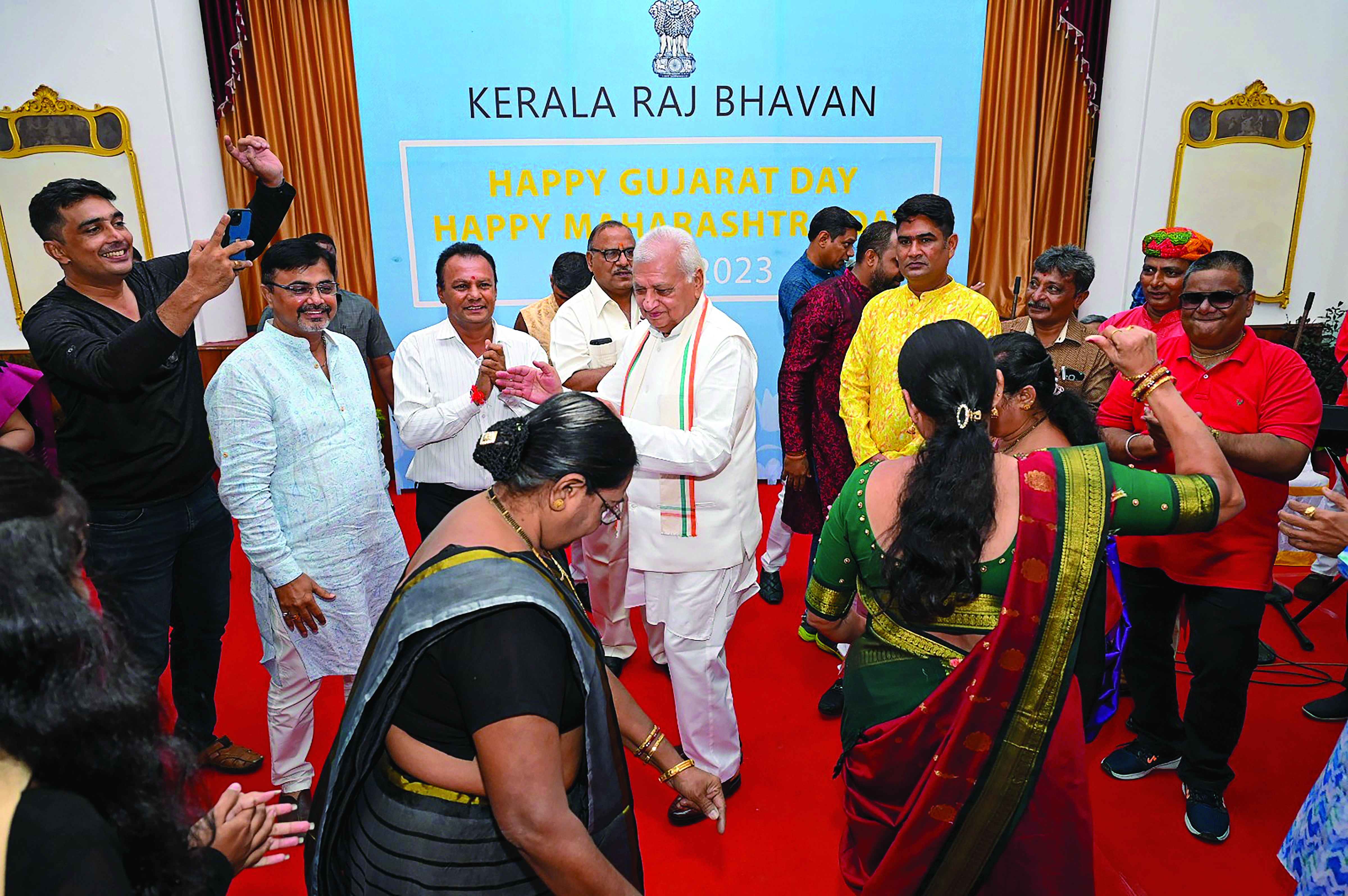 Maharashtra and Gujarat statehood day celebrations held at various Raj Bhavans