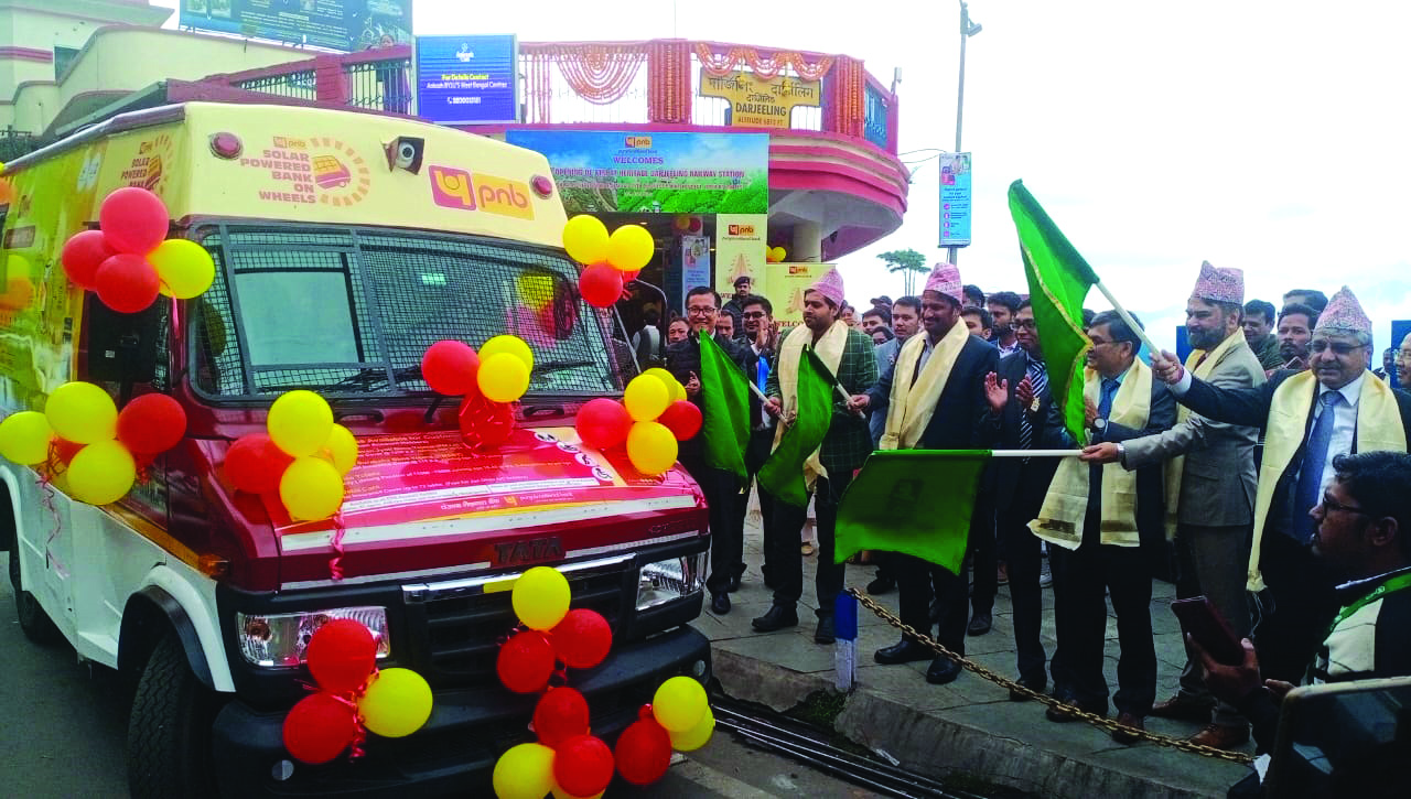 First mobile ATM flagged off in Darjeeling