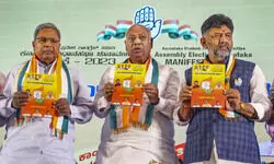 Congress releases manifesto for Karnataka polls; promises to repeal all anti-people laws passed by BJP govt Congress releases manifesto for Karnataka polls; promises to repeal all anti-people laws passed by BJP govt