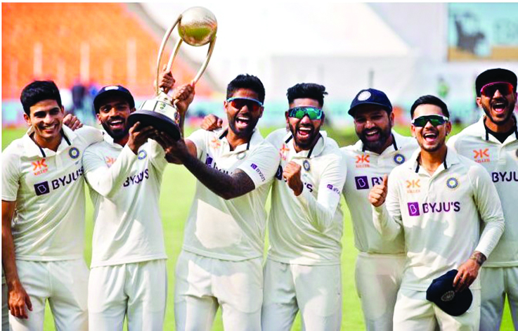 India overtake Australia to become number 1 Test side