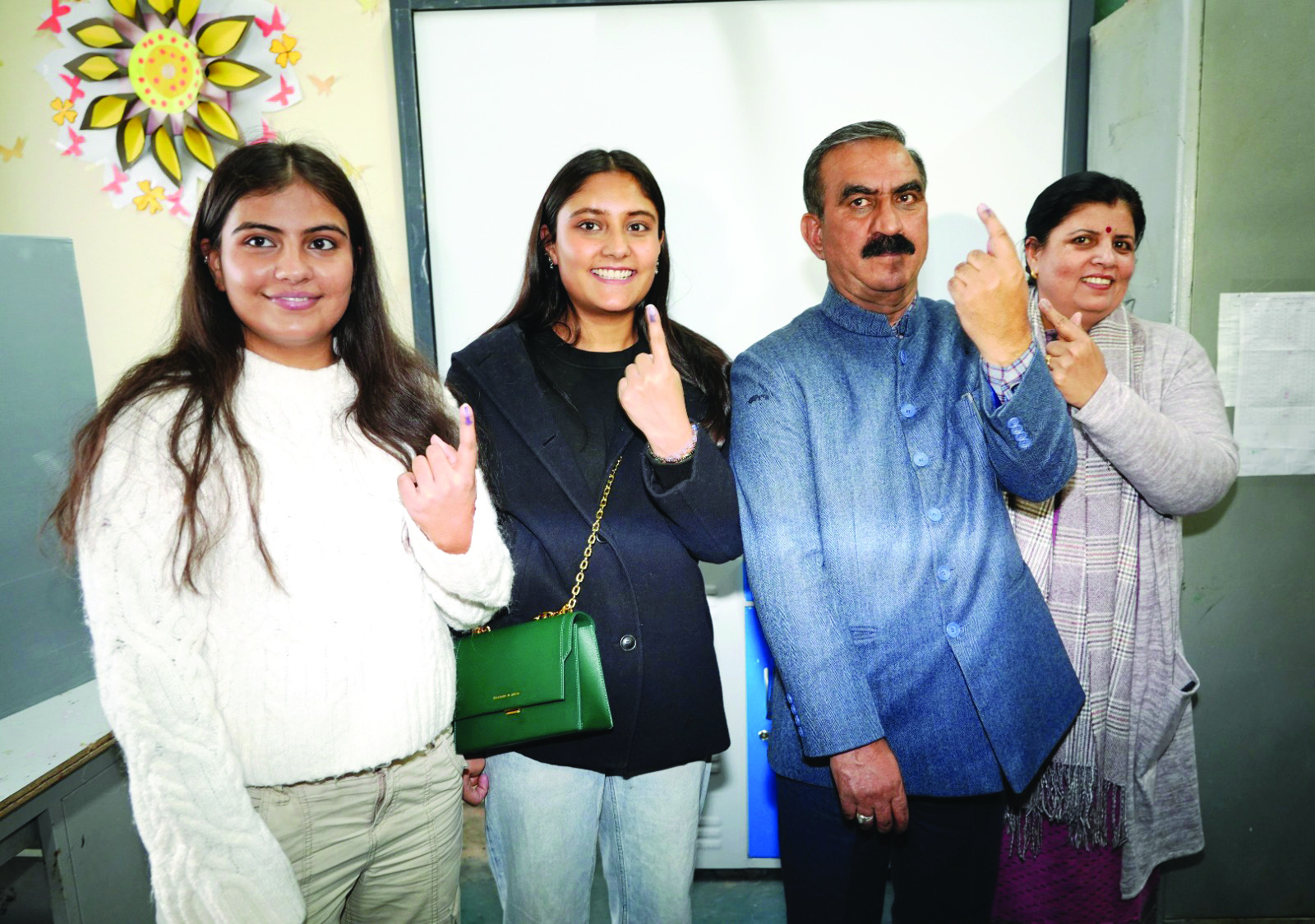 Shimla civic polls see 59% voter turnout Shimla civic polls see 59% voter turnout