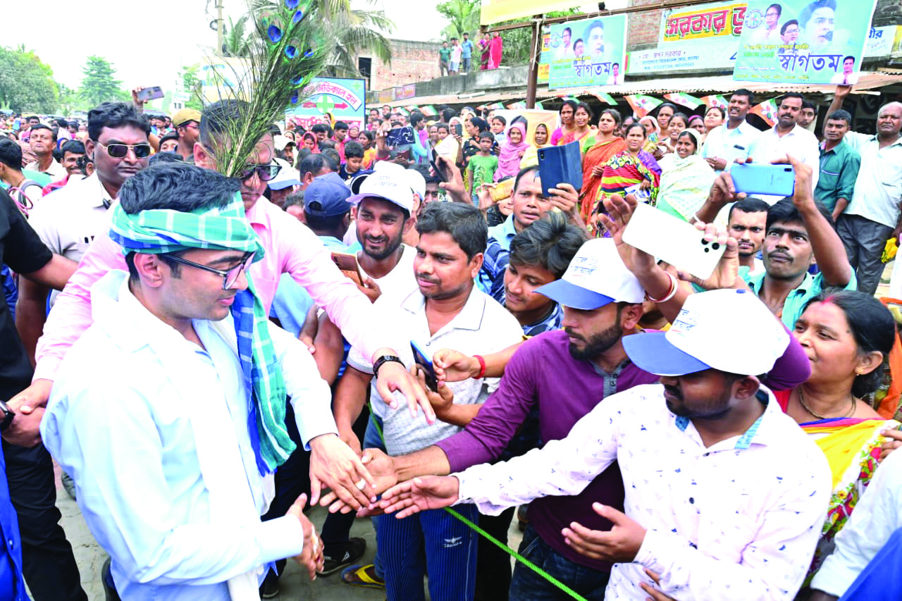 Abhishek seems to be one of us: Locals after meeting leader