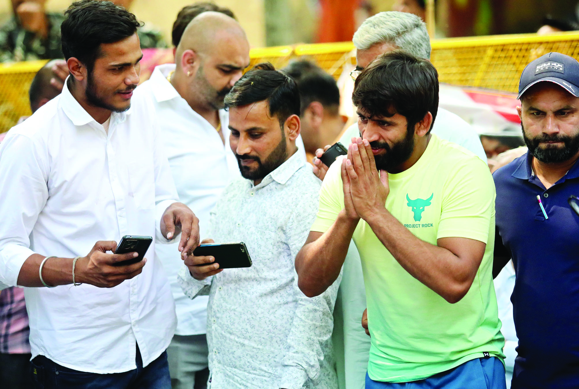 Wrestlers form two committees to decide on future course of action Wrestlers form two committees to decide on future course of action